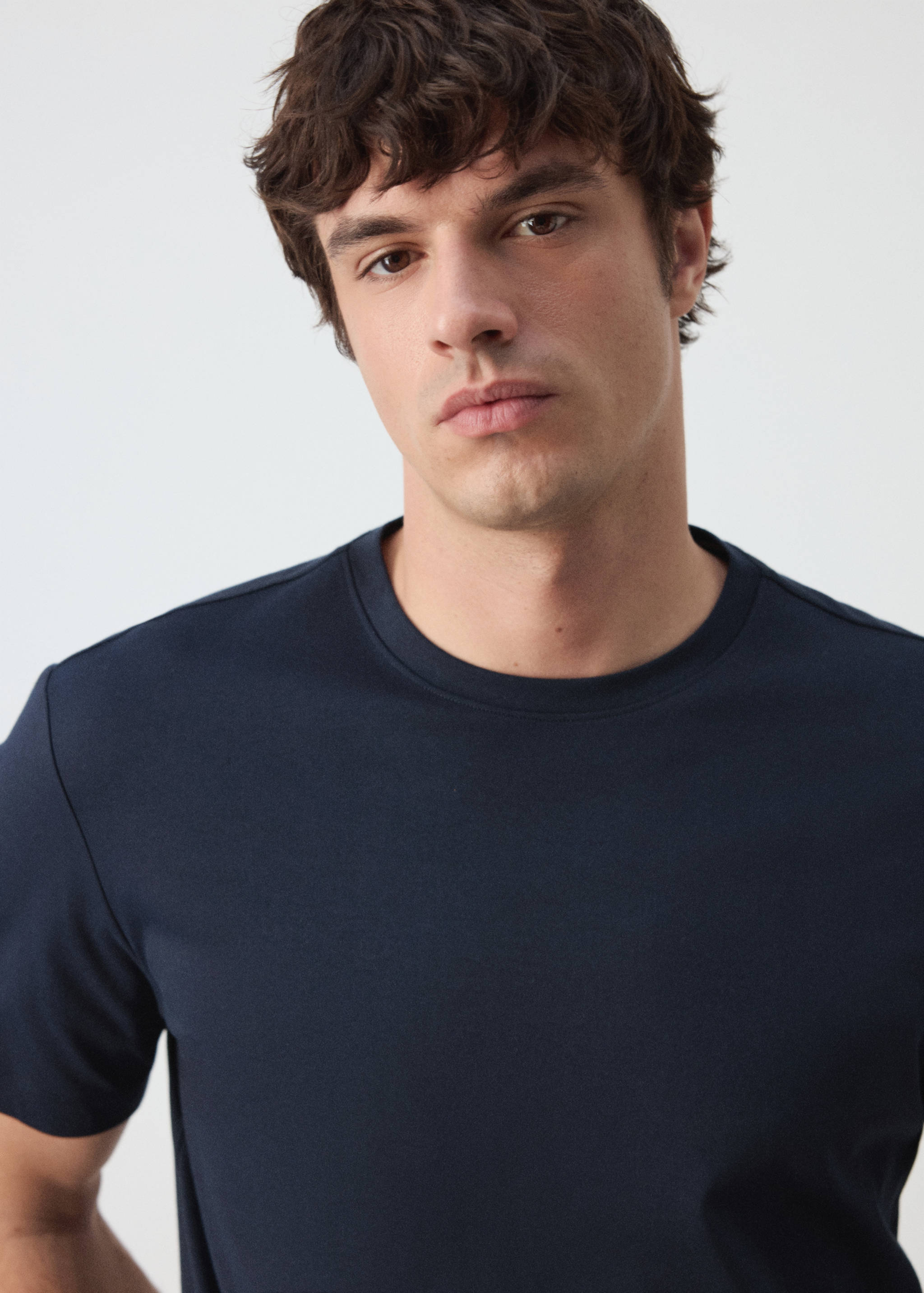 100% cotton T-shirt regular fit - Details of the article 1