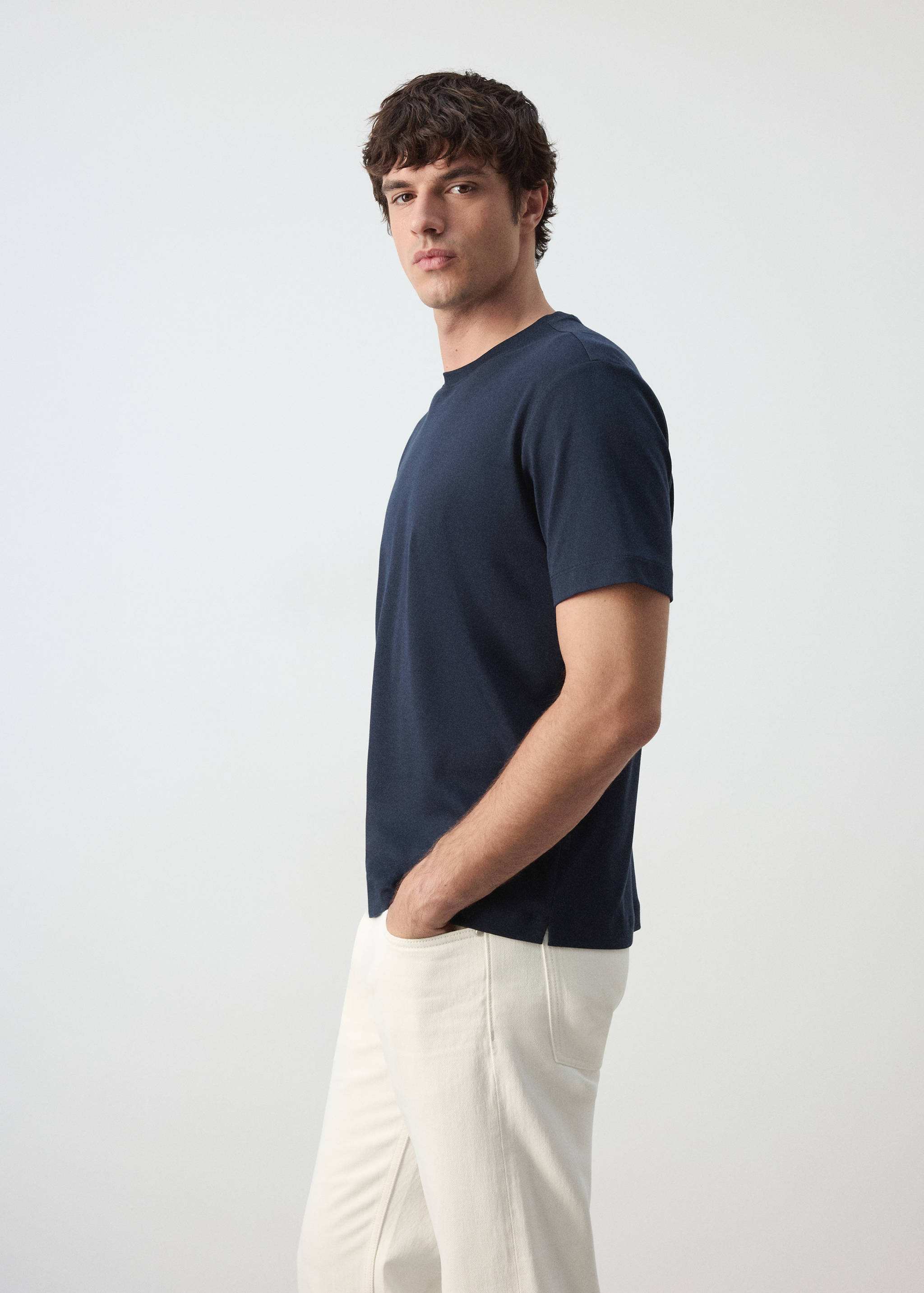 100% cotton T-shirt regular fit - Details of the article 2