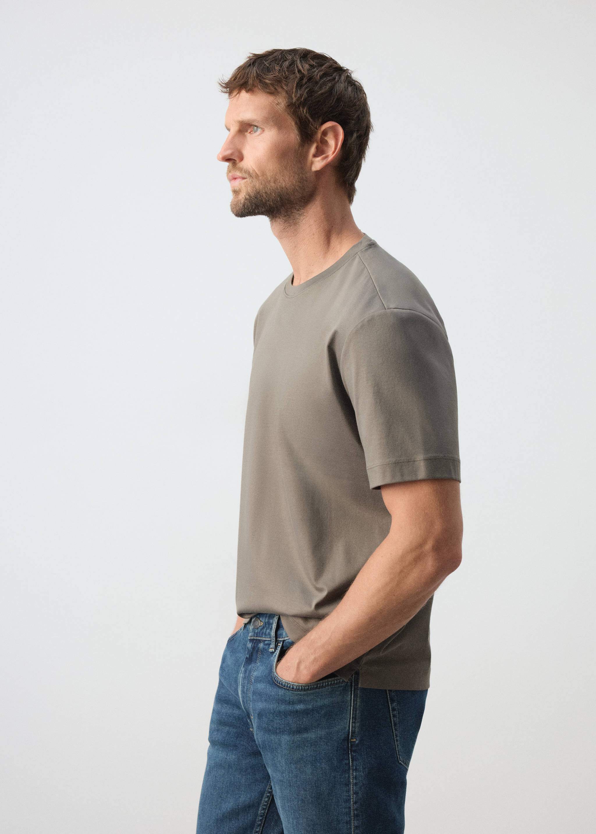 100% cotton T-shirt regular fit - Details of the article 2