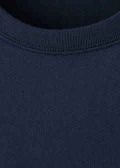 Printed cotton-blend t-shirt — Navy 6