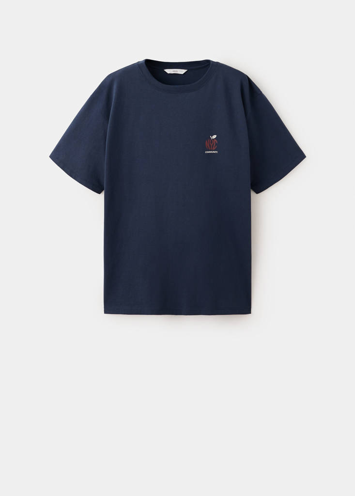 Printed cotton-blend t-shirt - thumbnail 4
