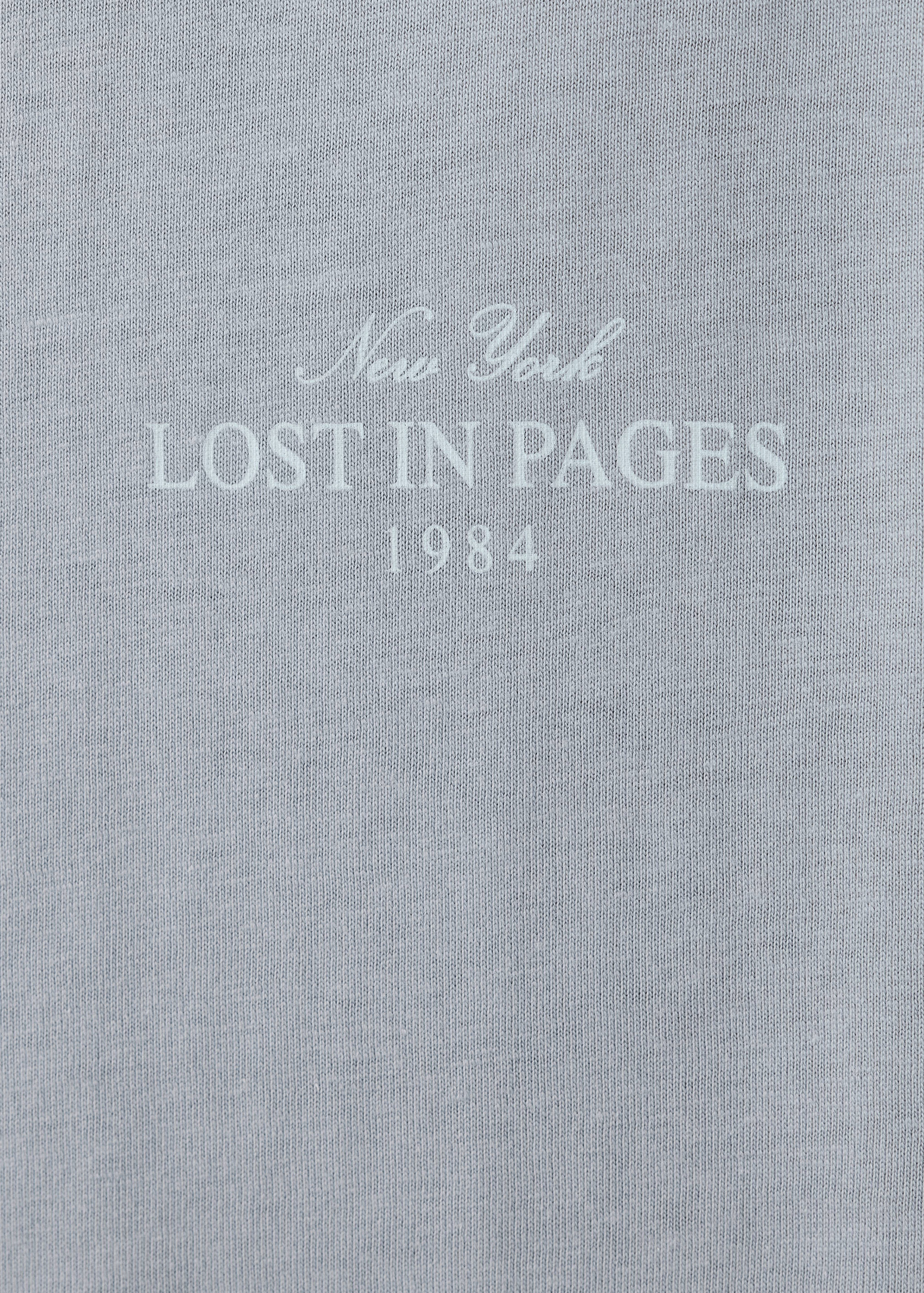 Printed cotton-blend t-shirt - Details of the article 8