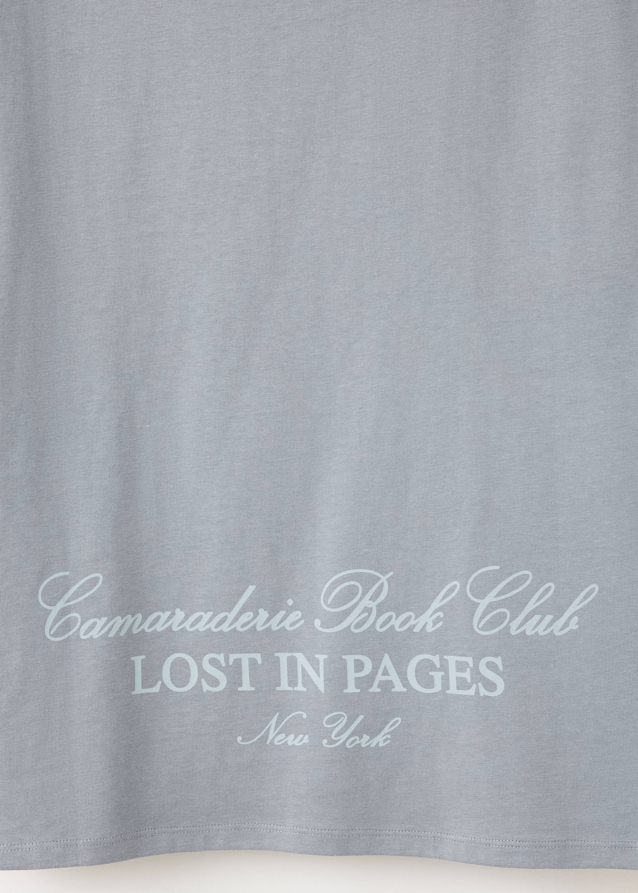 Printed cotton-blend t-shirt - Details of the article 0