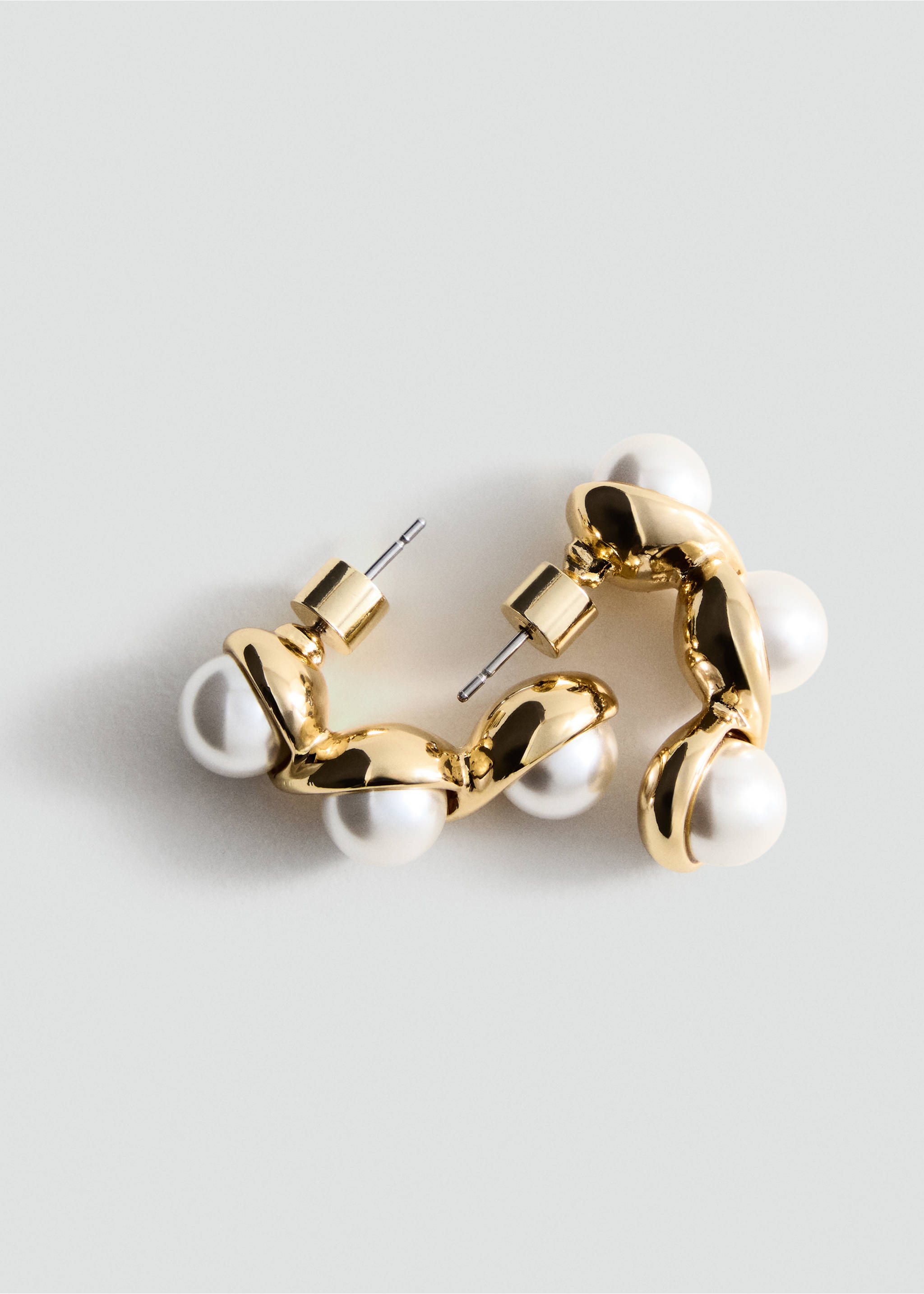 Earrings leros - Details of the article 1, Gold. Ref: 37016013-00.