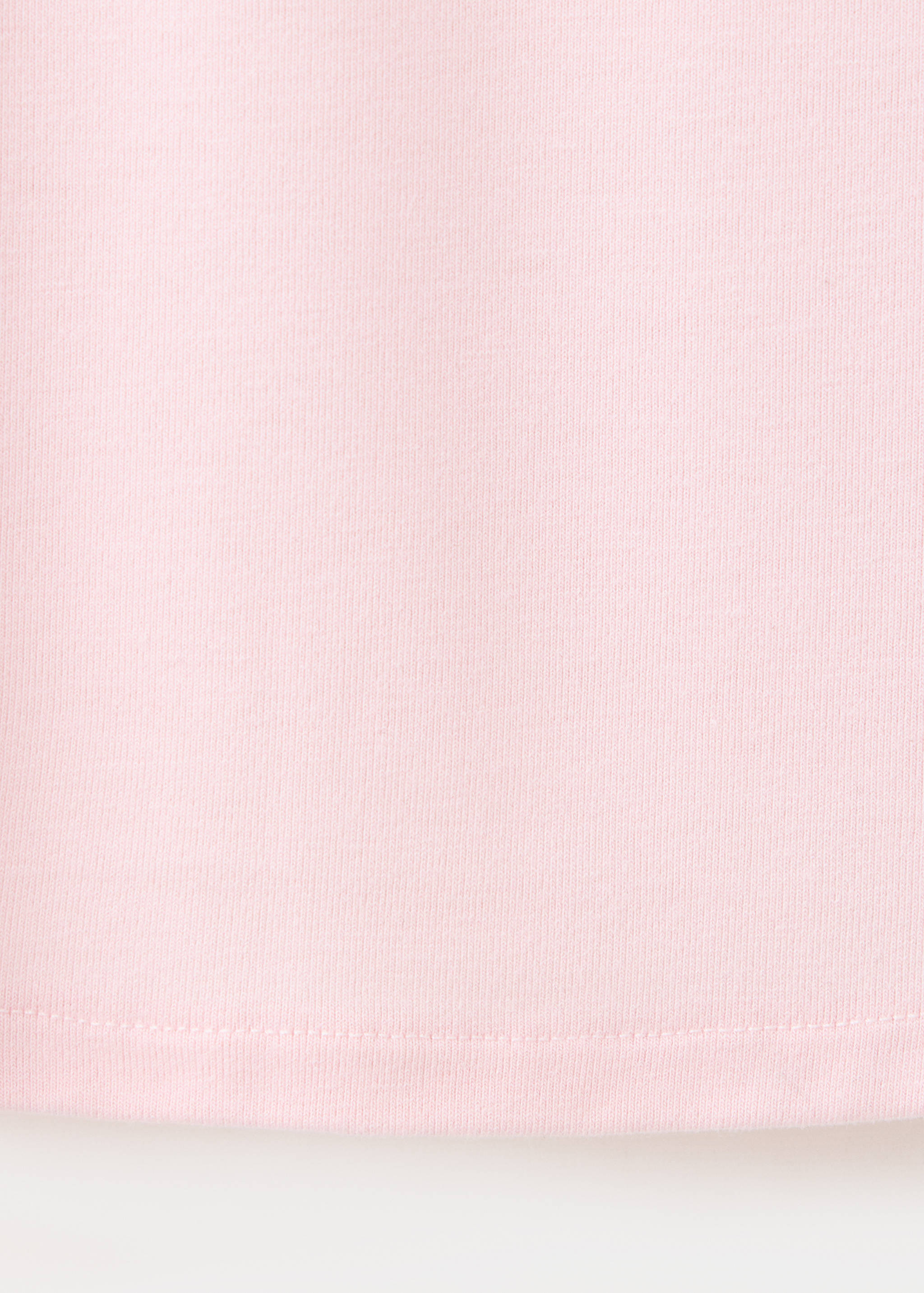 Fitted V-neck T-shirt - Details of the article 0