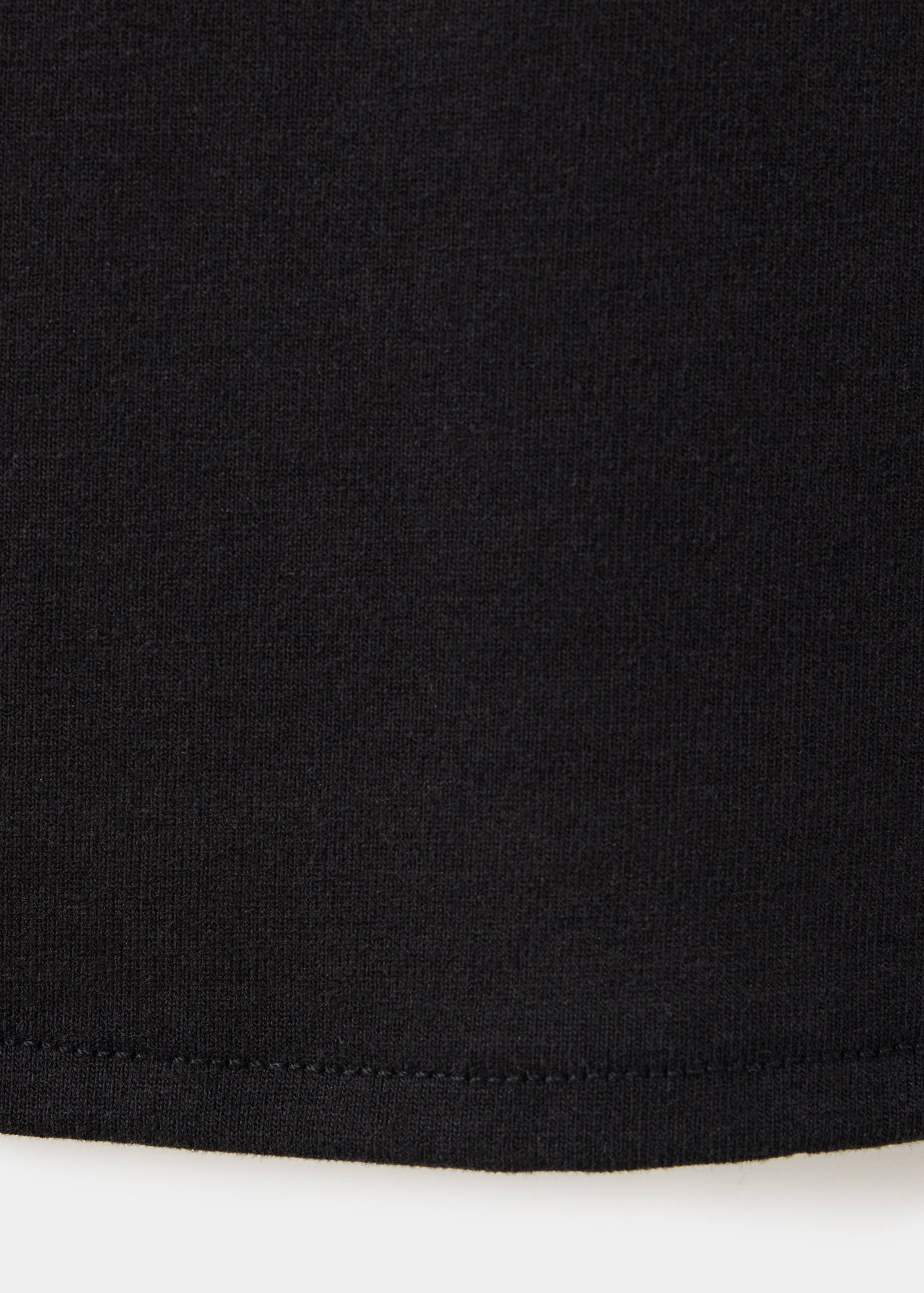 Fitted V-neck T-shirt - Details of the article 0