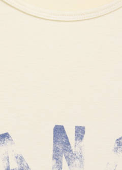 T-shirt with a distressed logo print — Off White 5