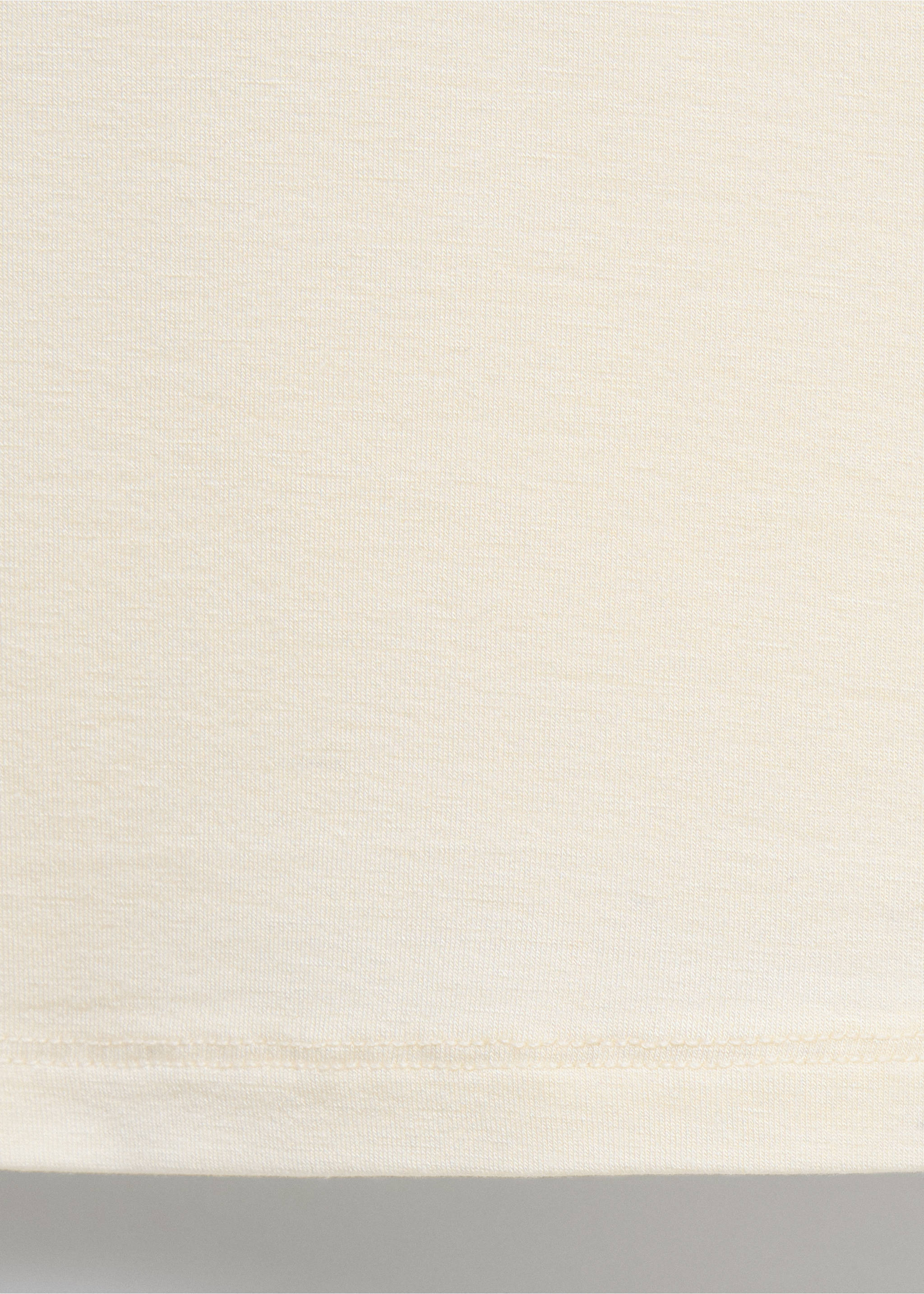 Camiseta estampada logo desgastado - Detalle del artículo 0, Blanco roto. Ref: 37016019-00.