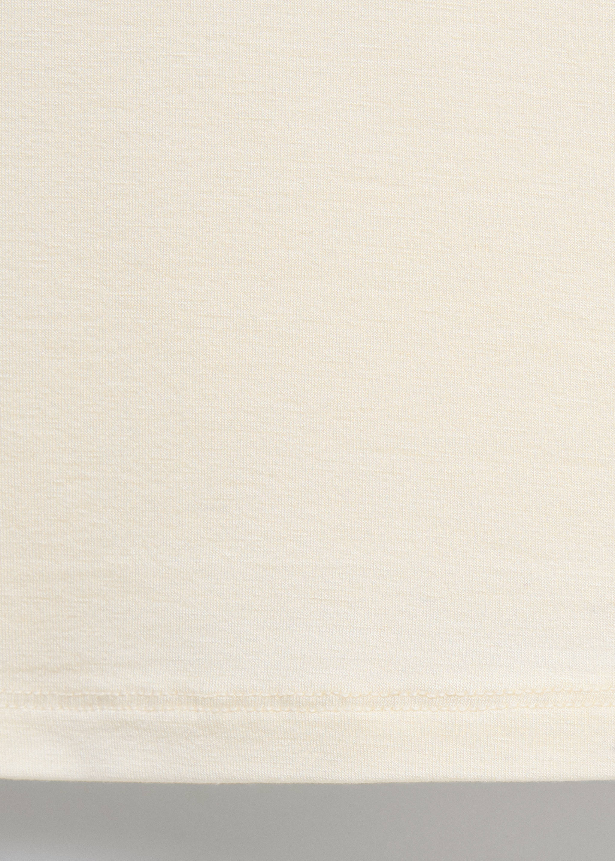 Camiseta estampada logo desgastado - Detalle del artículo 0