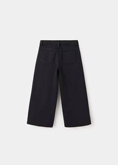 Straight-leg jeans with stud details — Black denim 3