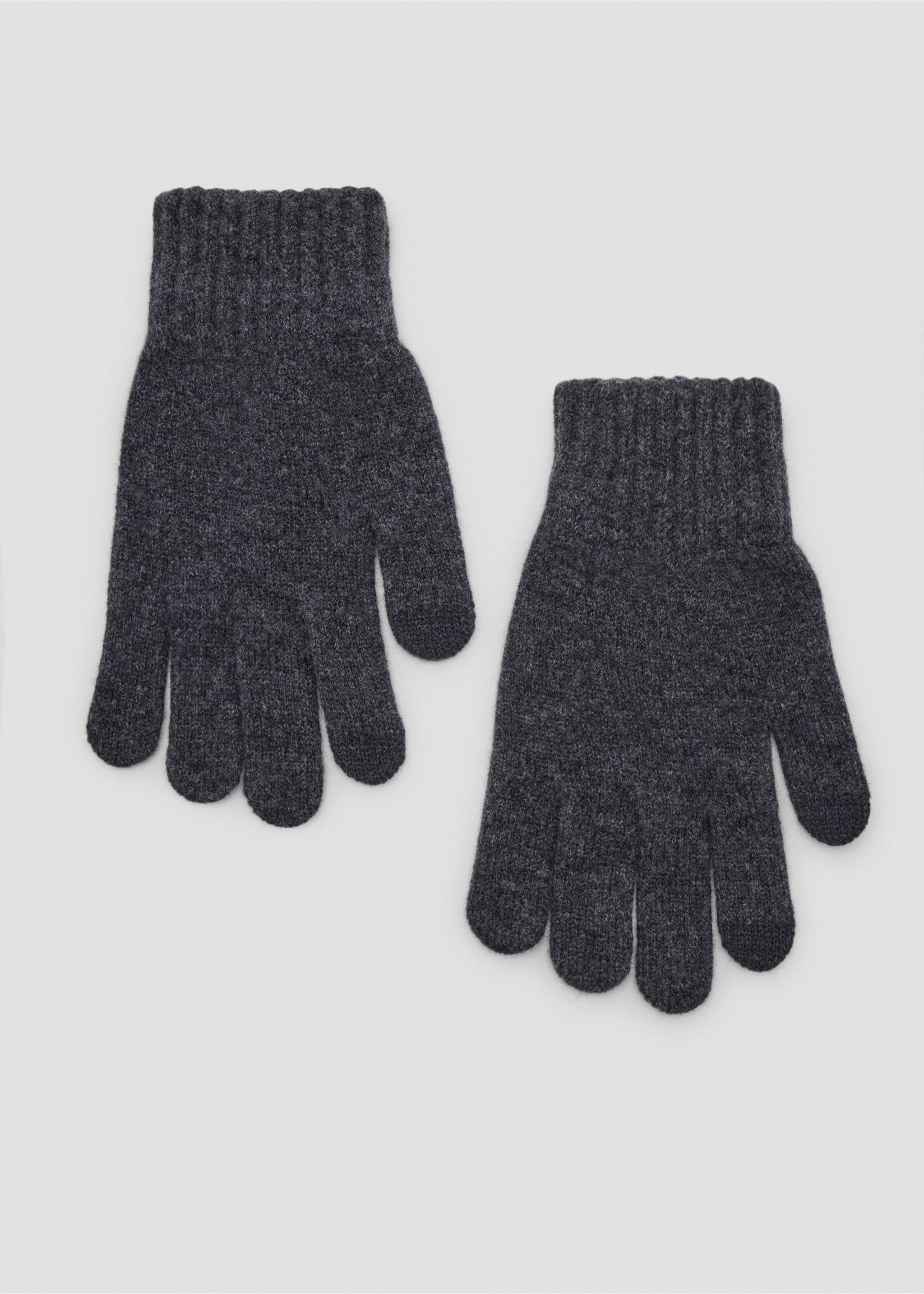 Guantes punto - Artículo sin modelo, Gris. Ref: 37016329-00.
