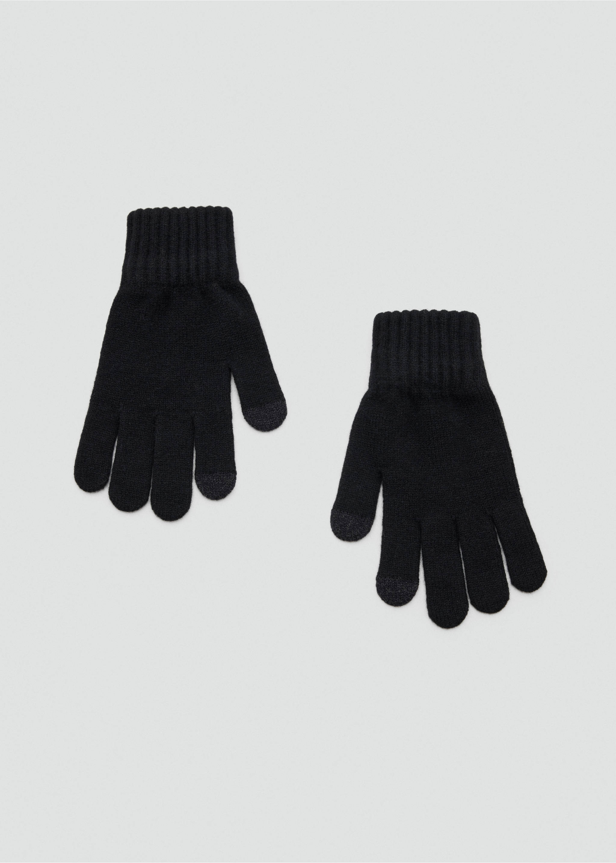 Guantes punto - Artículo sin modelo, Negro. Ref: 37016329-00.