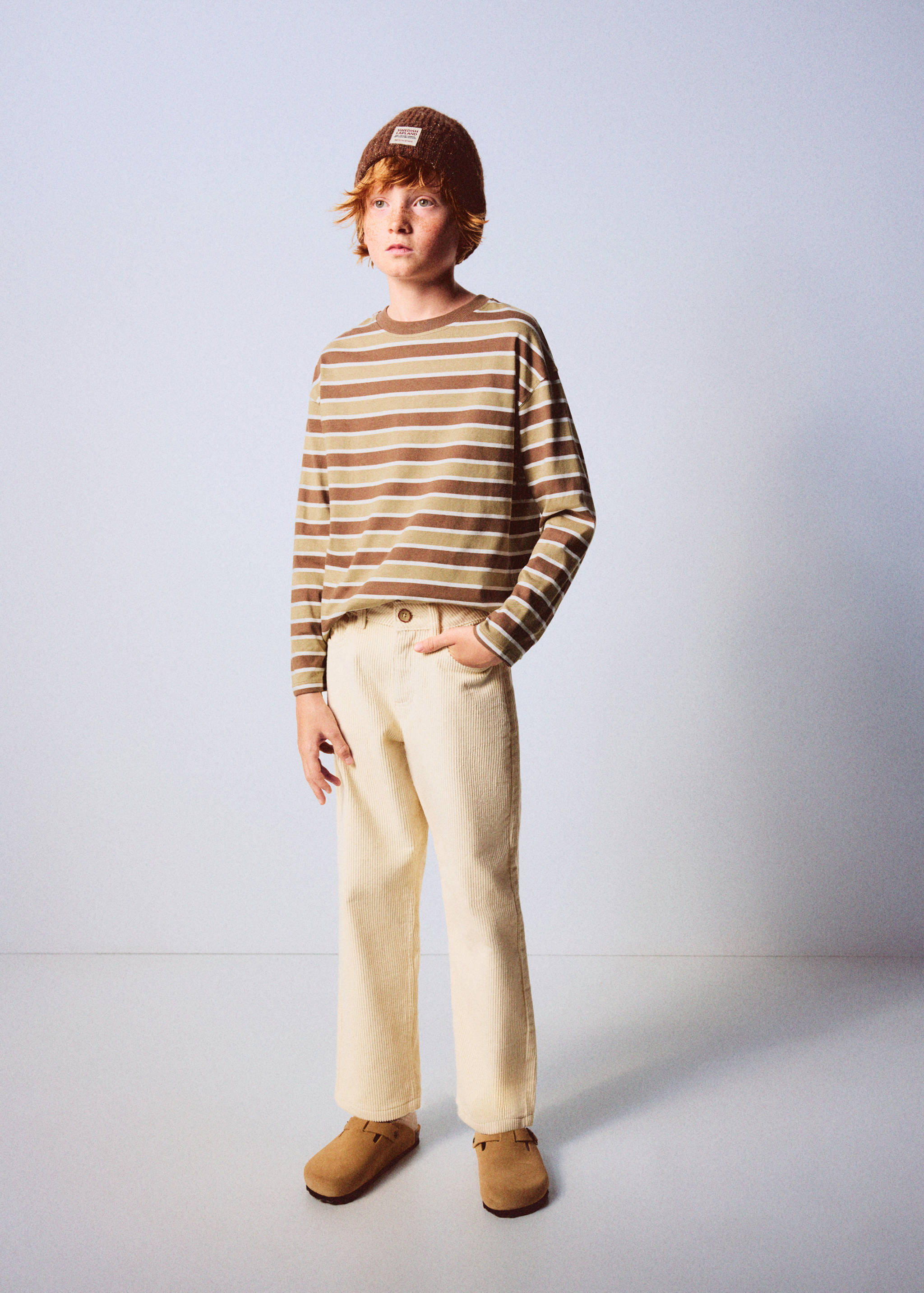 Striped cotton T-shirt - General plane