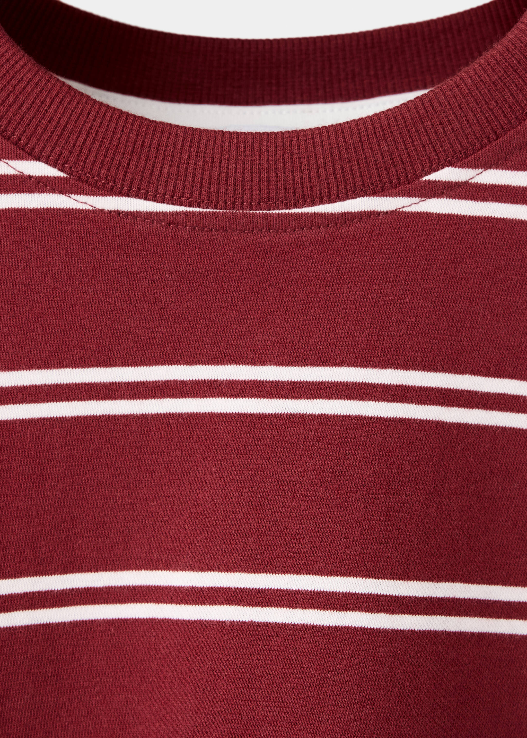 Gestreiftes Baumwoll-Shirt - Detail des Artikels 8