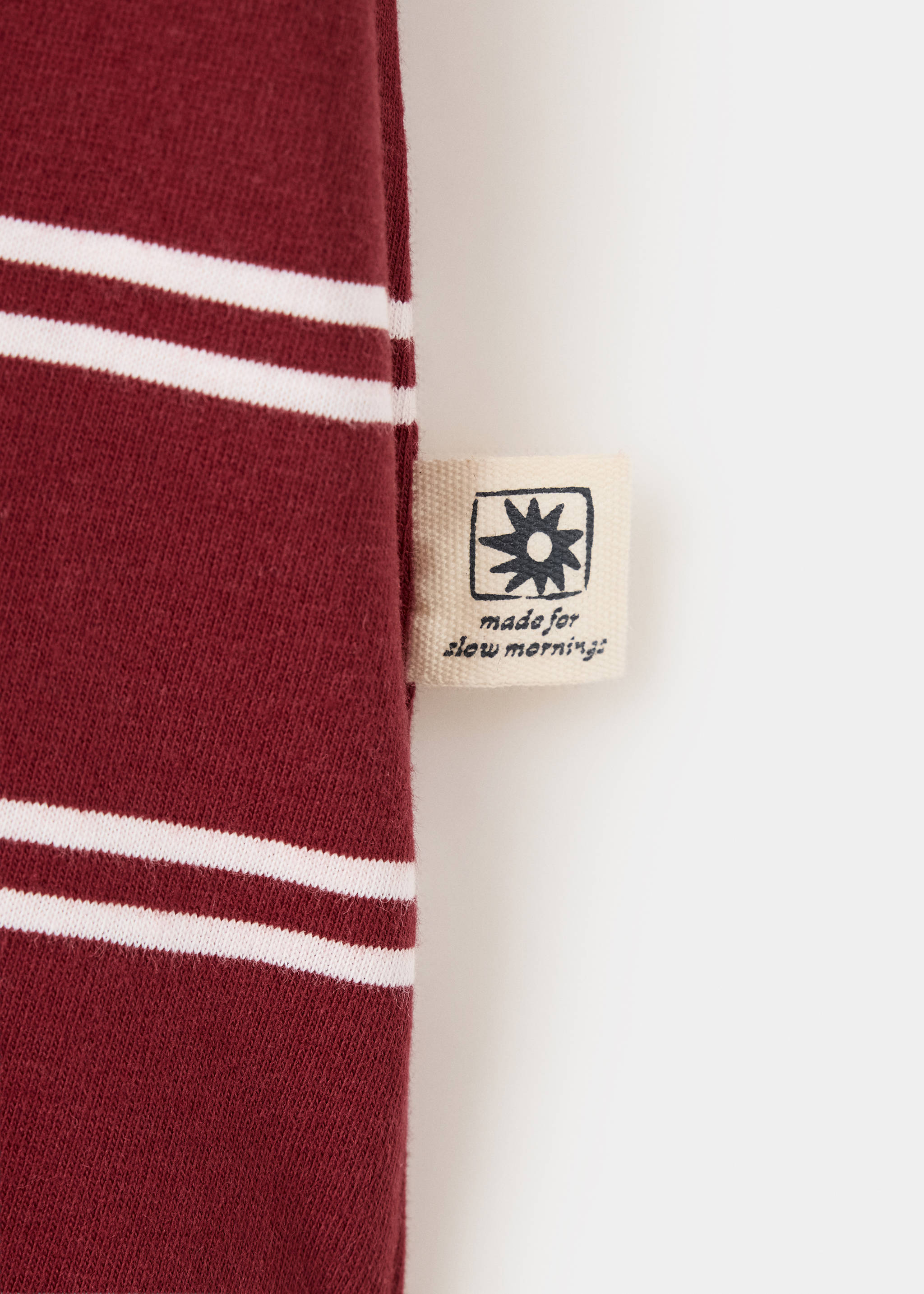 Gestreiftes Baumwoll-Shirt - Detail des Artikels 0