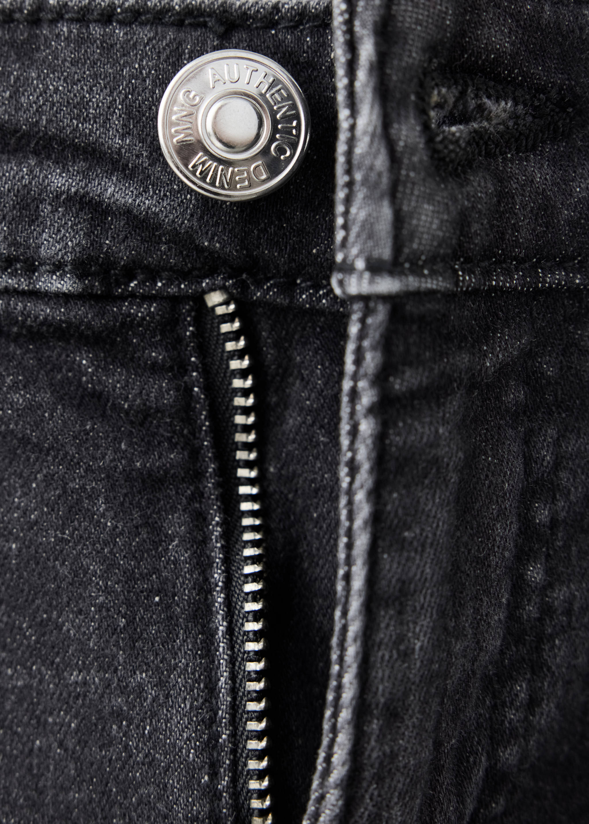 Wide-leg jeans with side eyelet detail - Details of the article 8