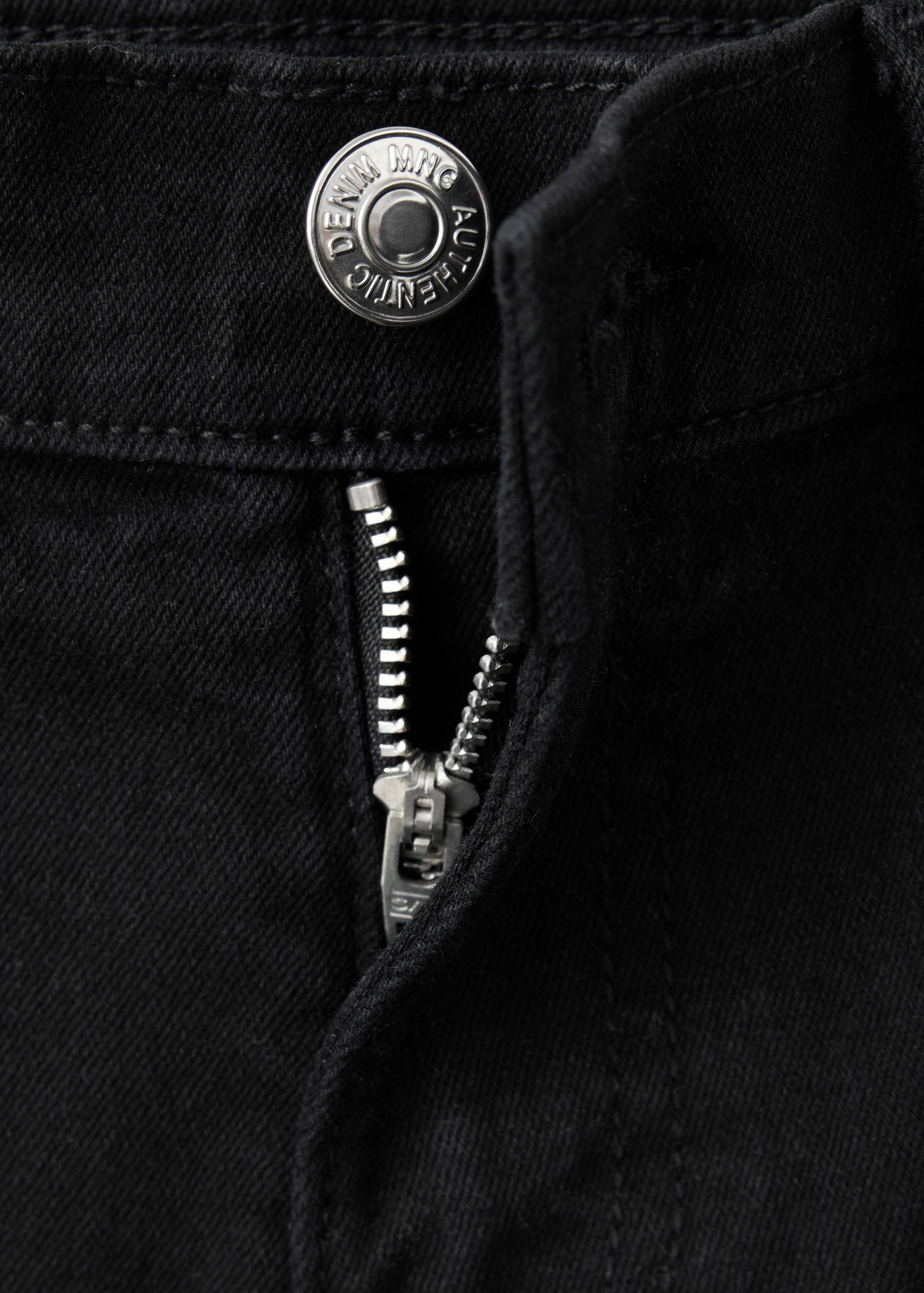 Black wash flare jeans - Details of the article 8