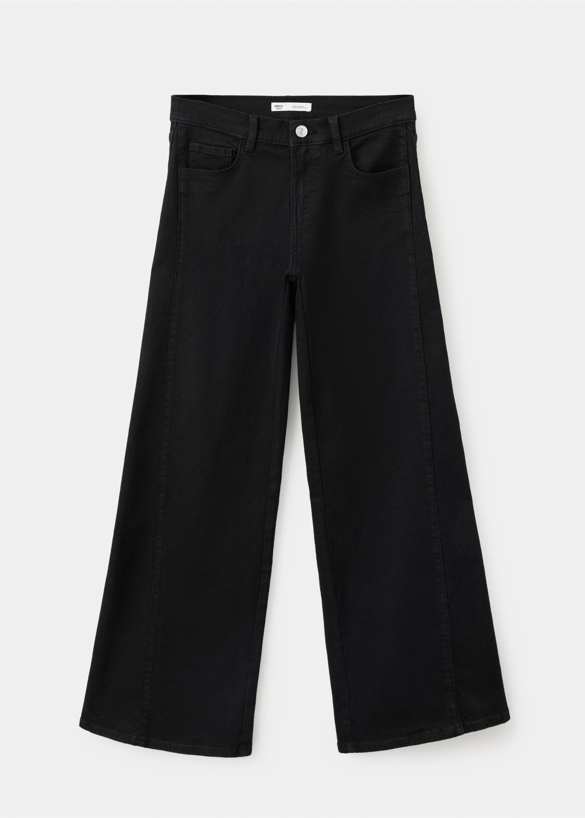 Black wash flare jeans - Article without model, Black denim. Ref: 37016350-00.