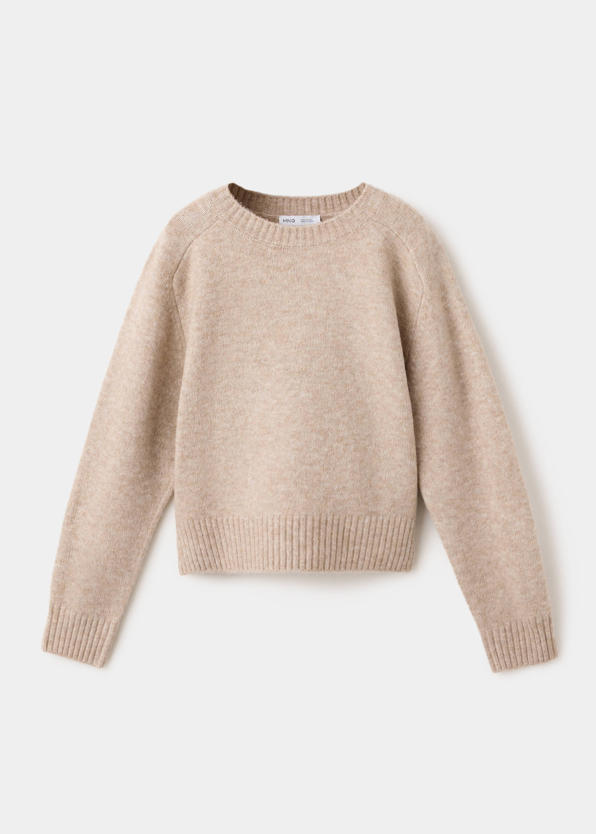 Oversize knit sweater - Article without model