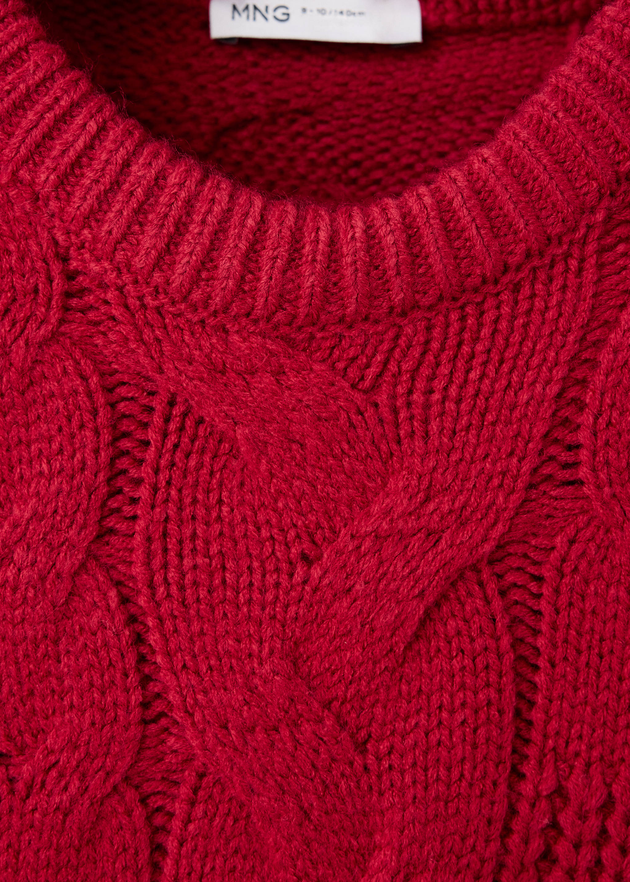 Braided knitted sweater - Details of the article 8