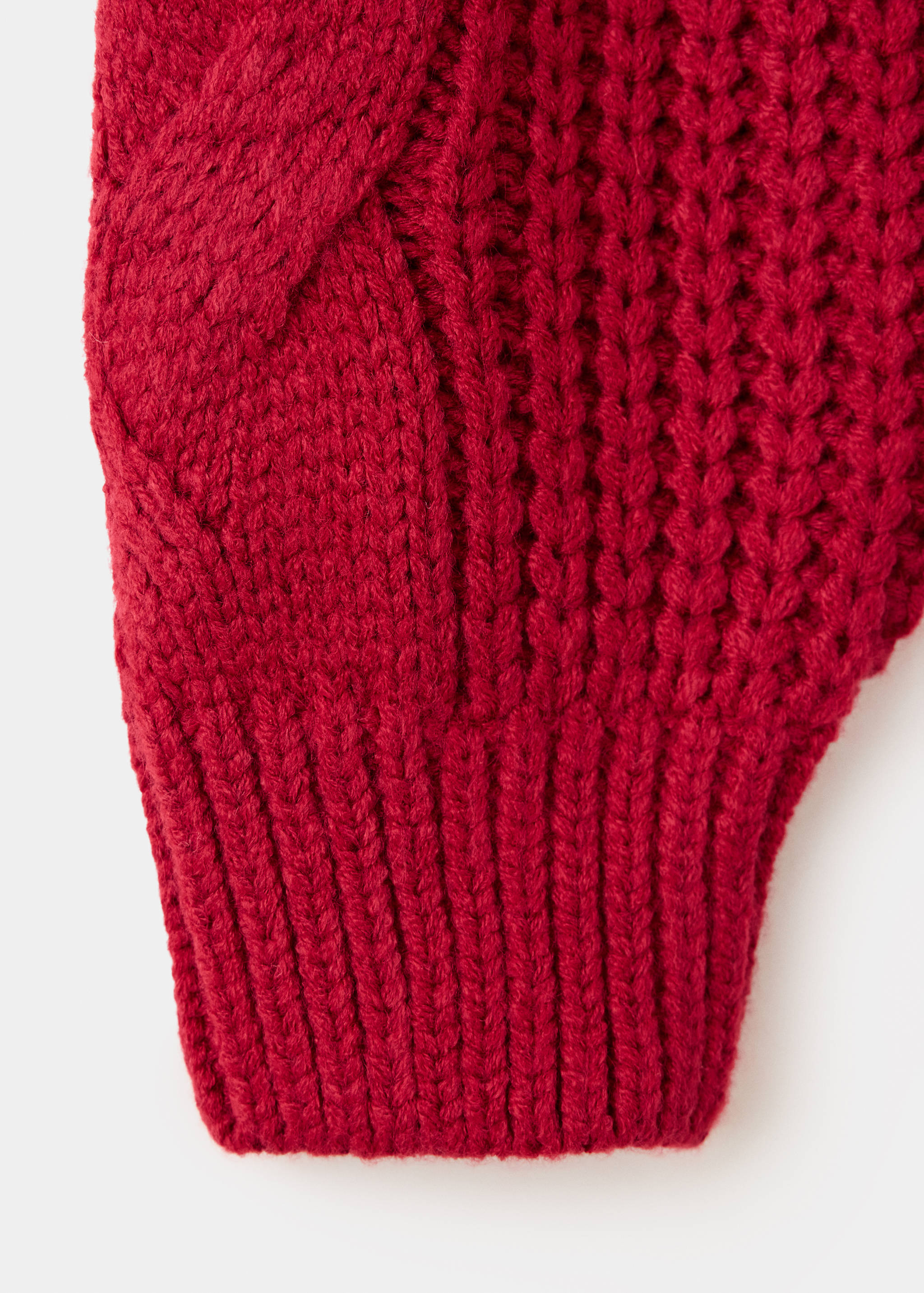 Braided knitted sweater - Details of the article 0