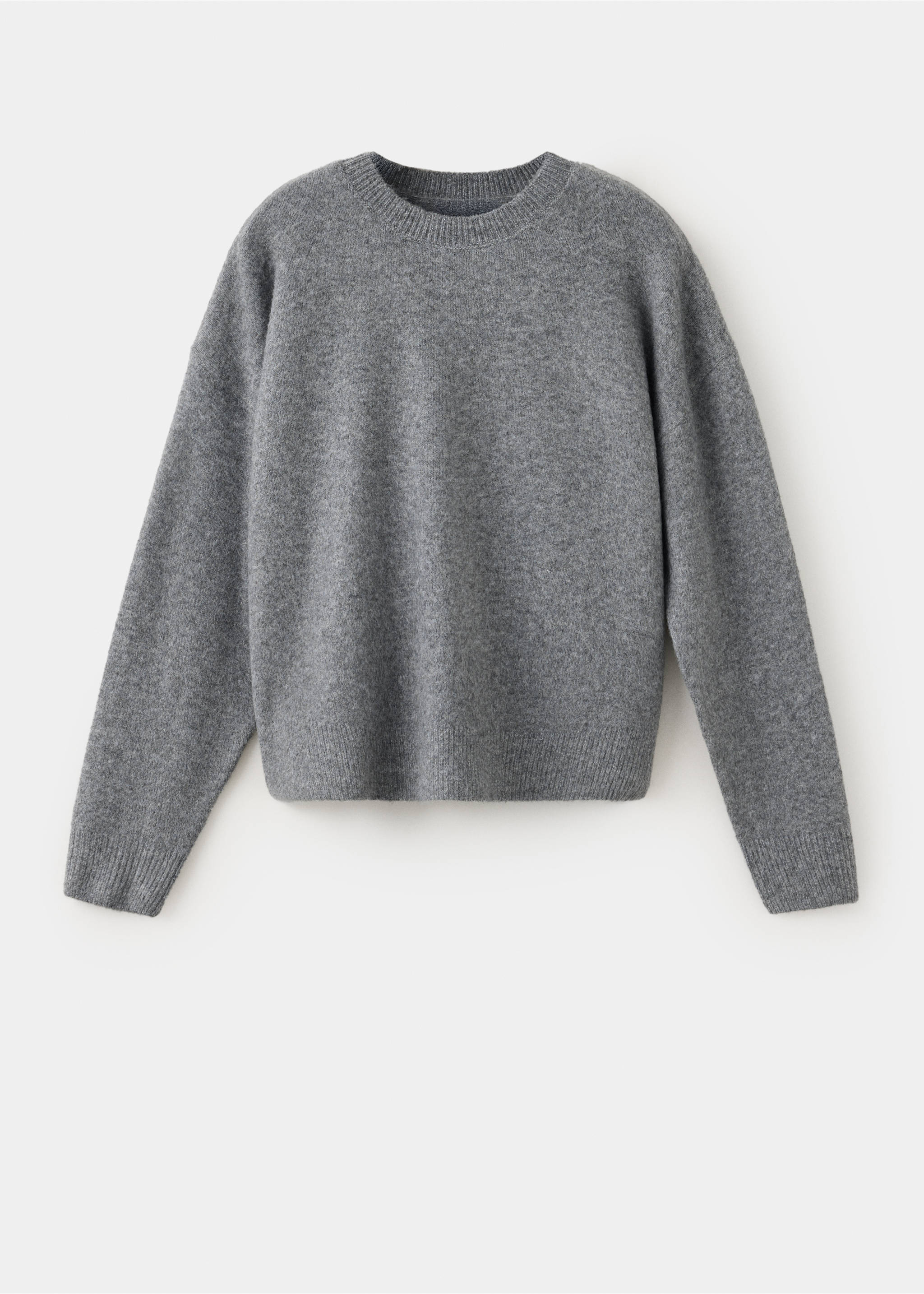 Pull détail clous - Article sans modèle, Gris chiné foncé. Ref: 37016356-00.