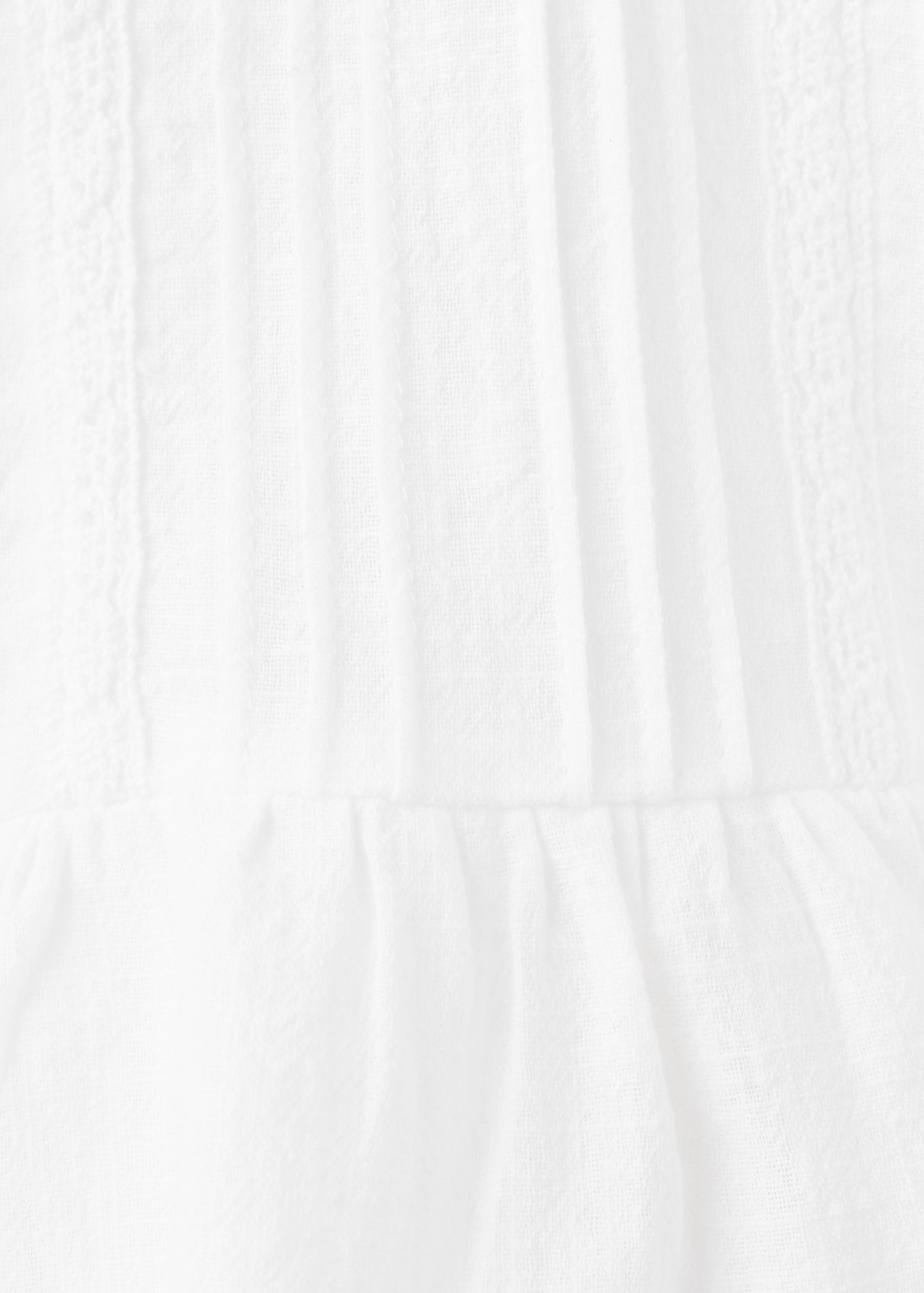Frill T-shirt with lace trim detail - Details of the article 8