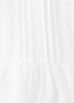 Frill T-shirt with lace trim detail — Off White 5