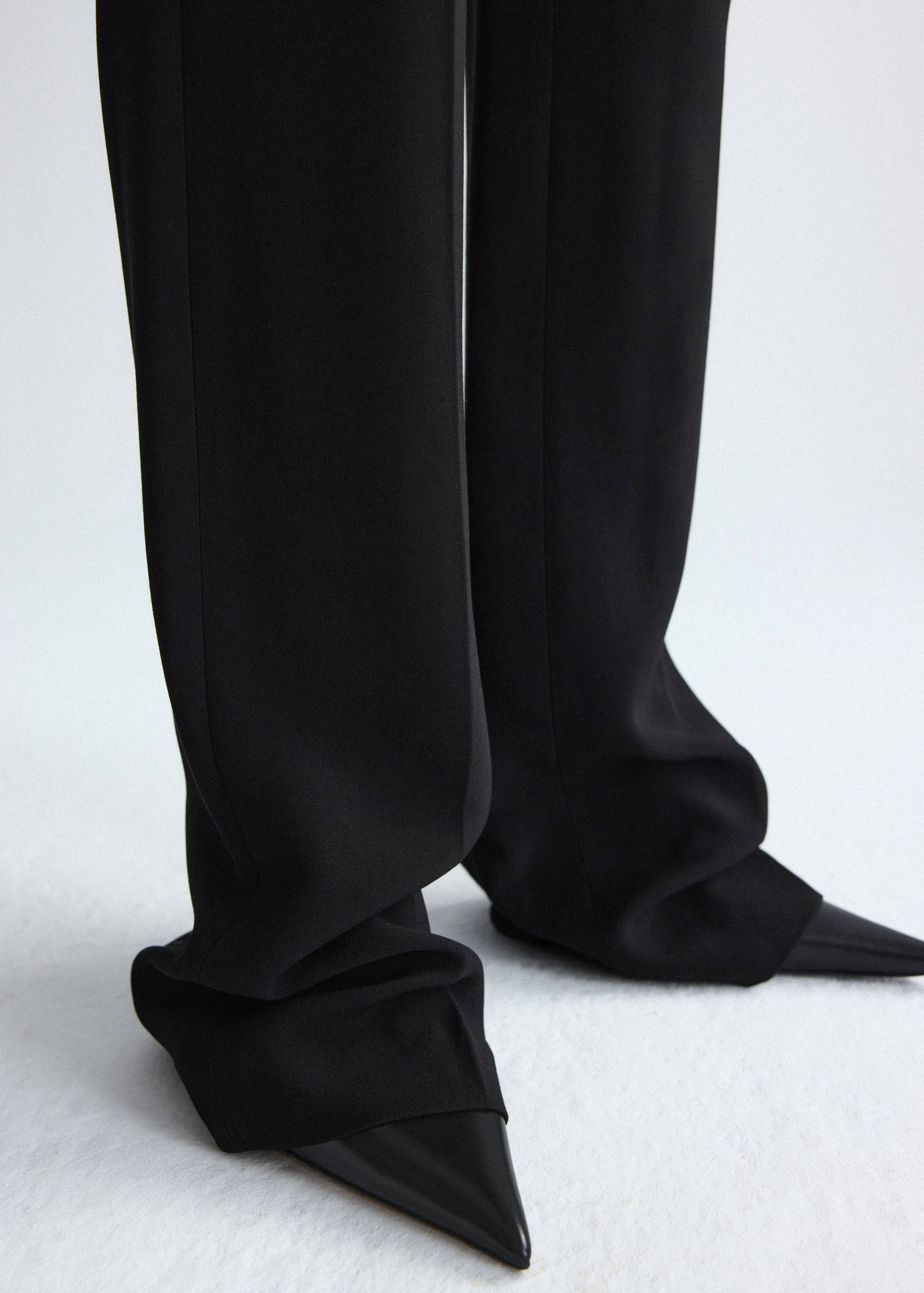 100% wool suit trousers - Details of the article 3
