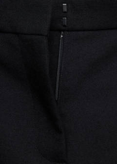 100% wool suit trousers — Black 7