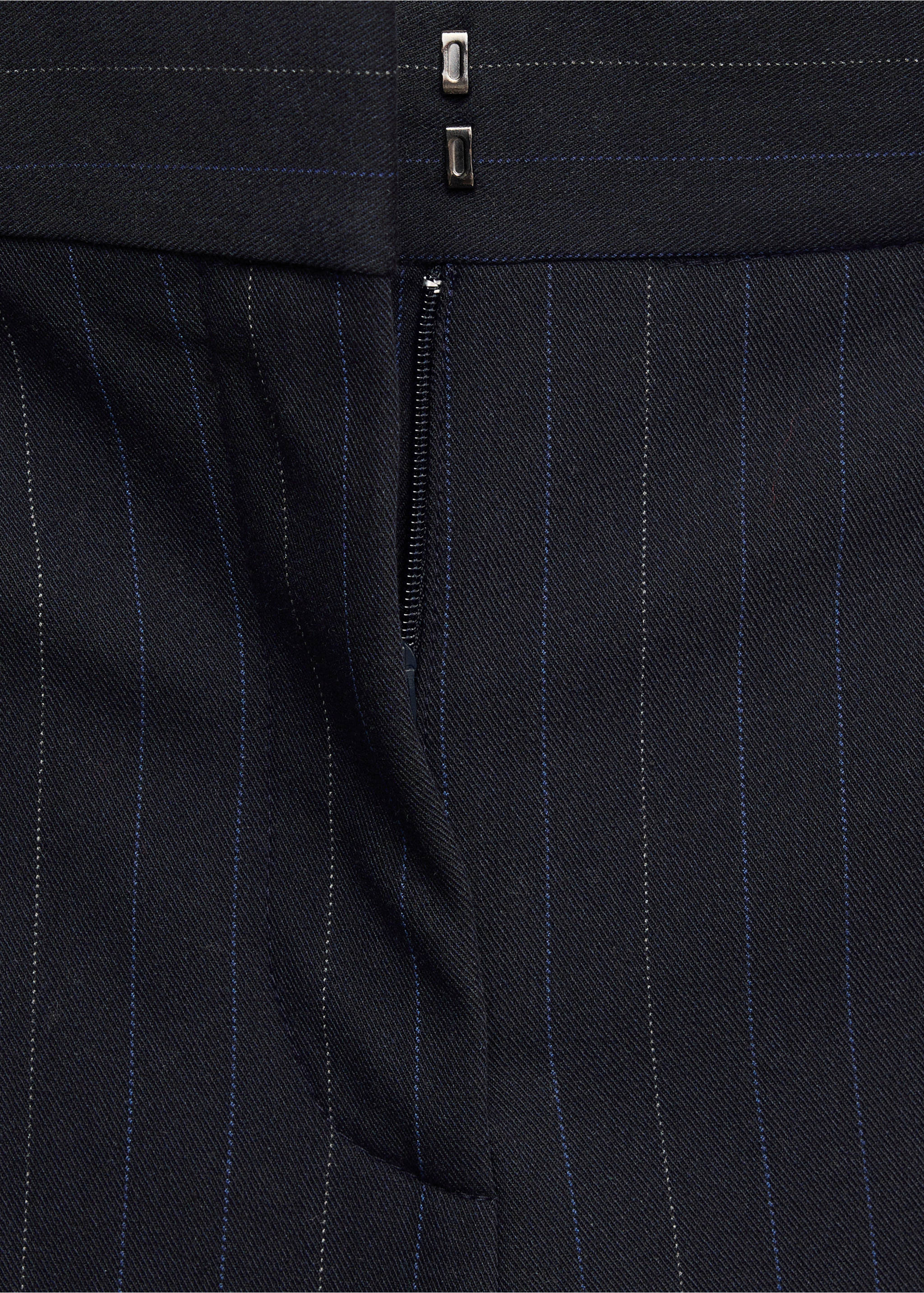 Pantalón traje raya diplomática - Detalle del artículo 8, Azul marino. Ref: 37016371-00.
