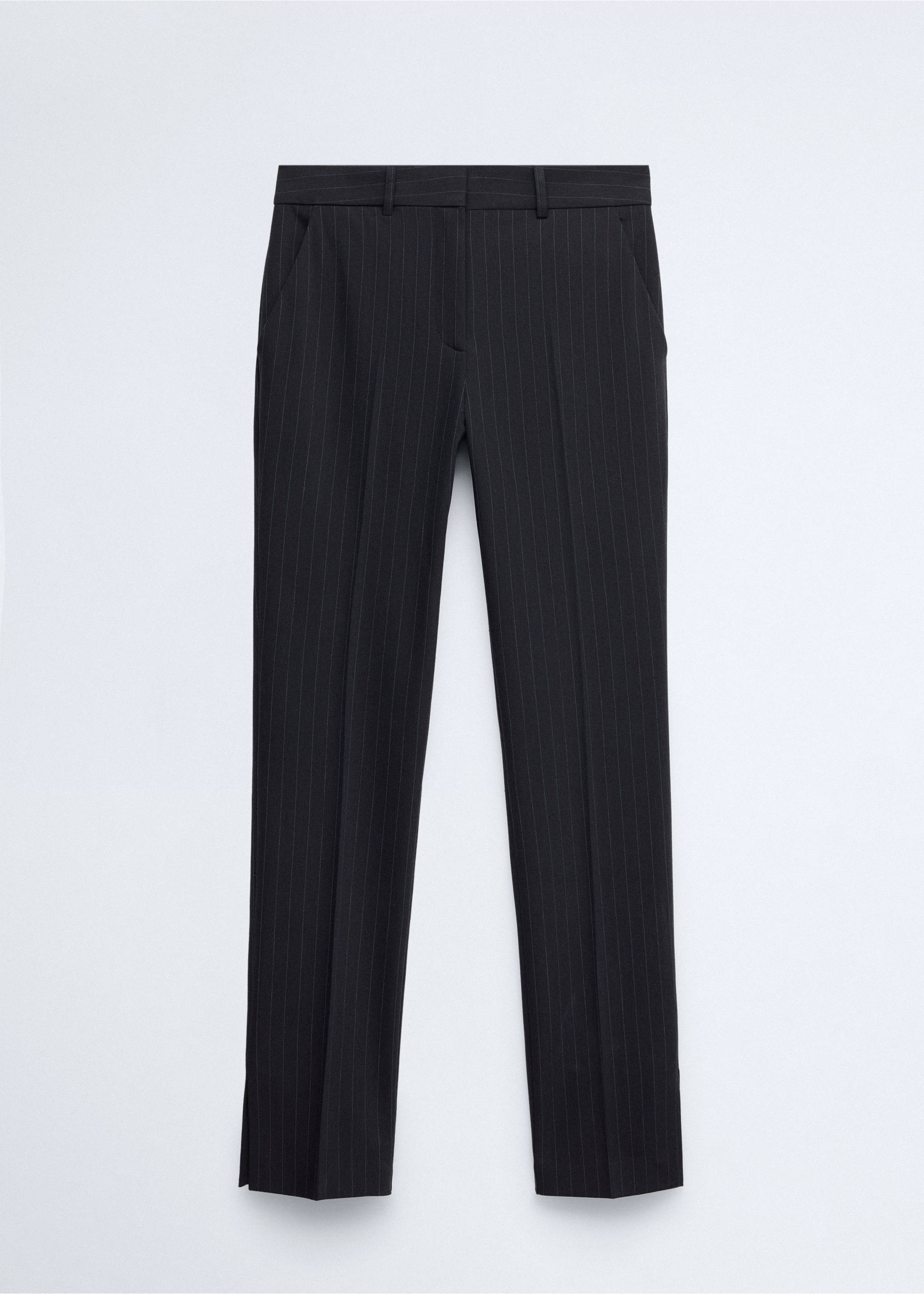 Pantalón traje raya diplomática - Artículo sin modelo, Azul marino. Ref: 37016371-00.