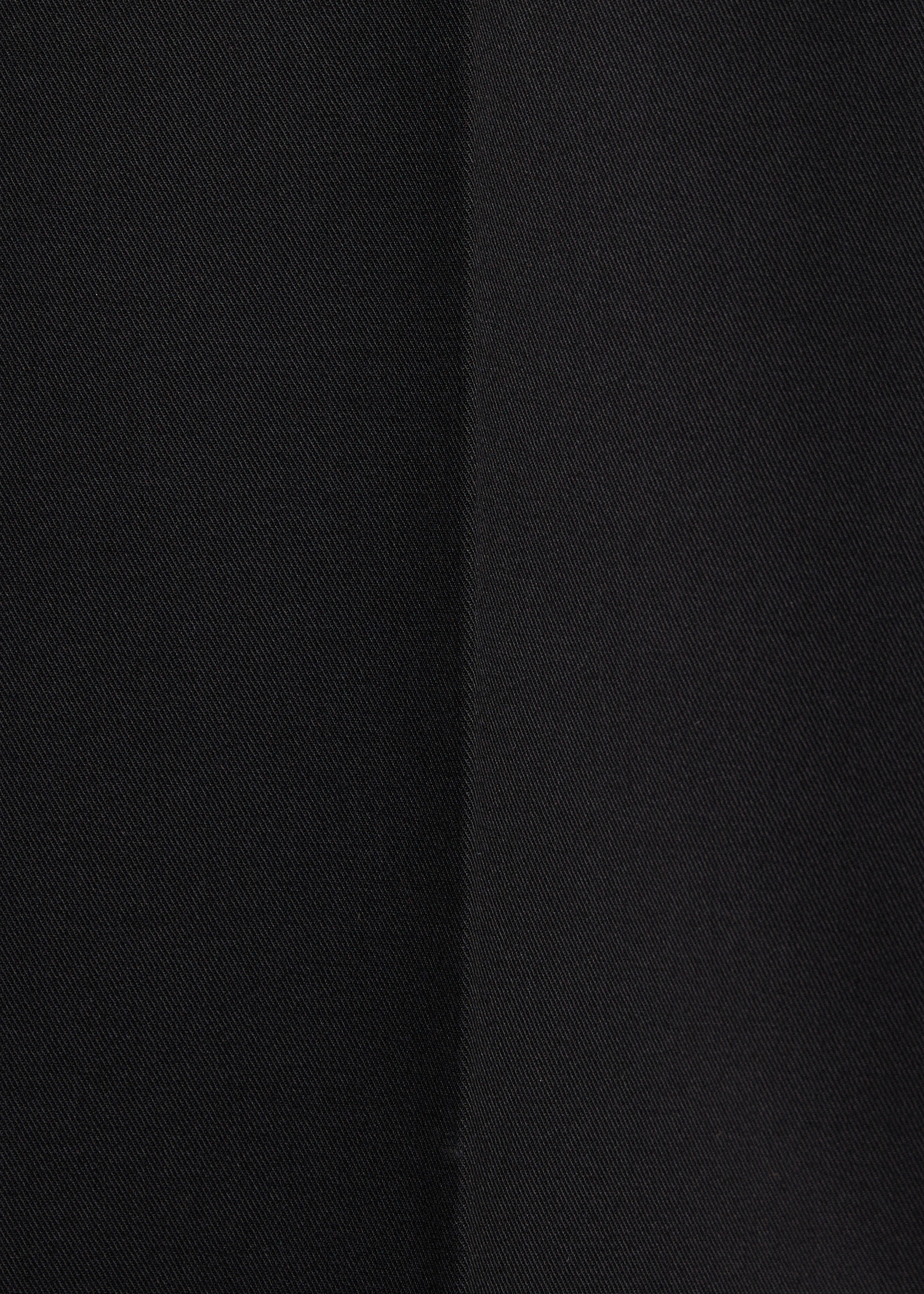 Low-rise cropped trousers - Details of the article 0