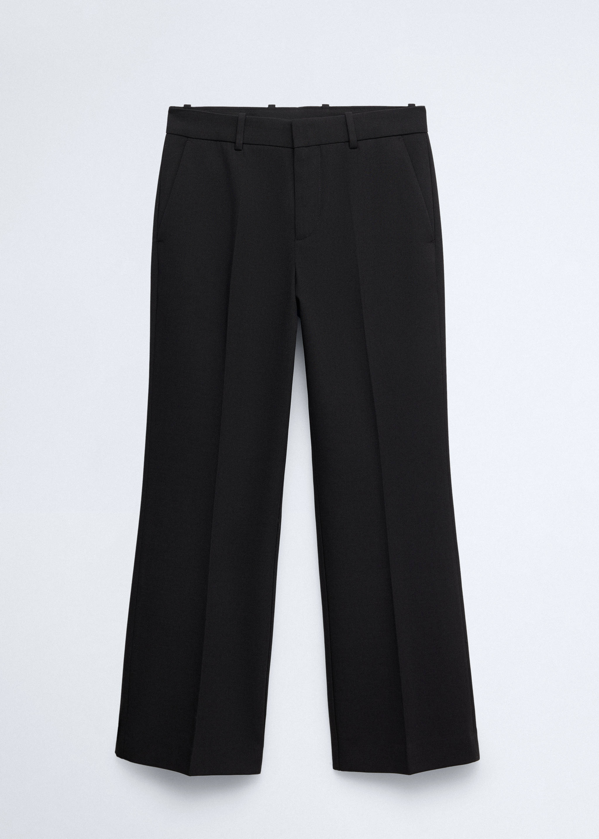 Low-rise cropped trousers - Article without model