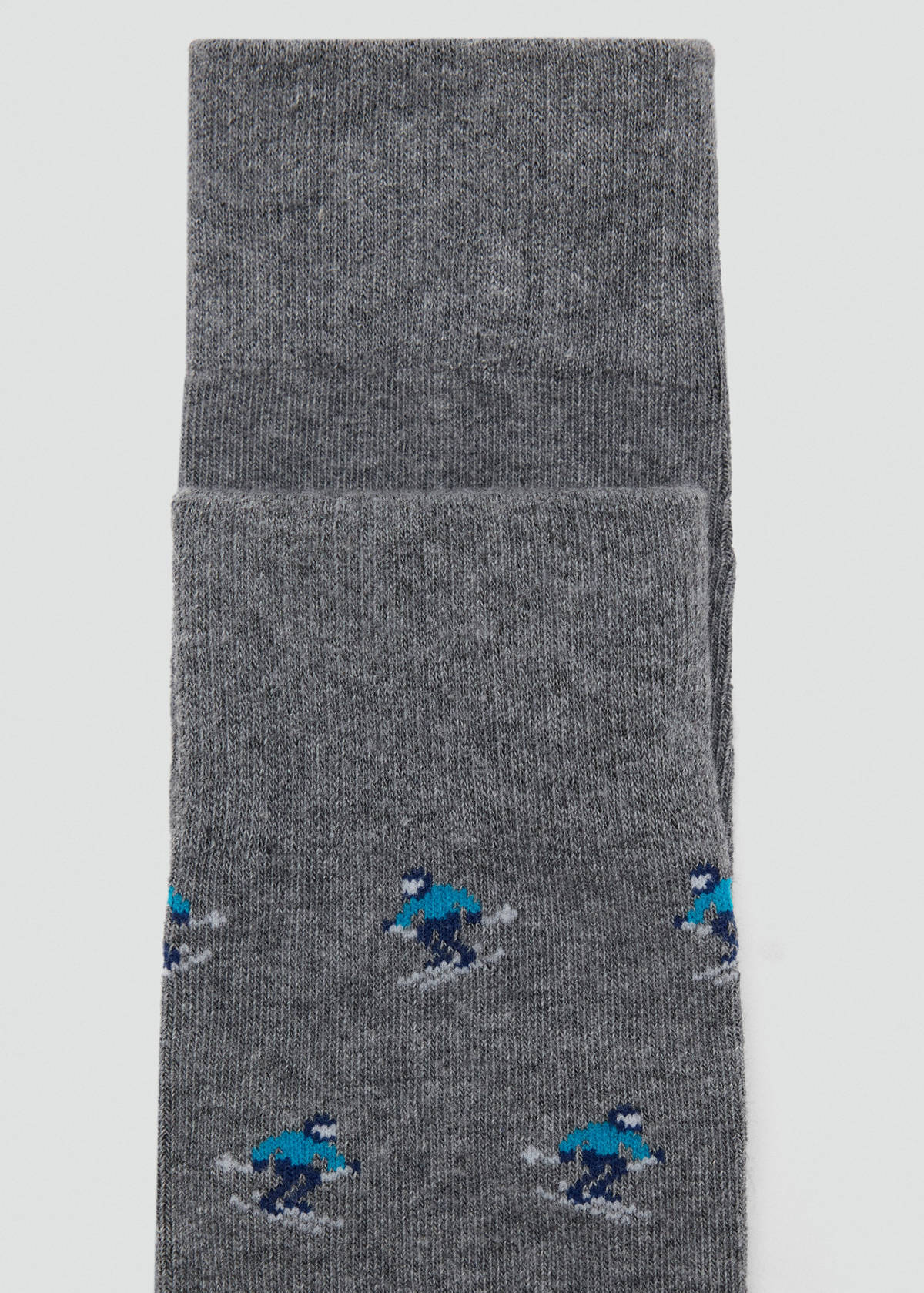2 pack mixed socks — Grey