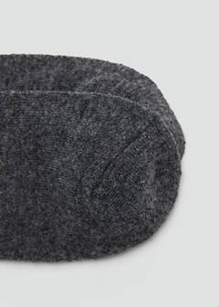 Textured socks — Dark Heather Grey 3