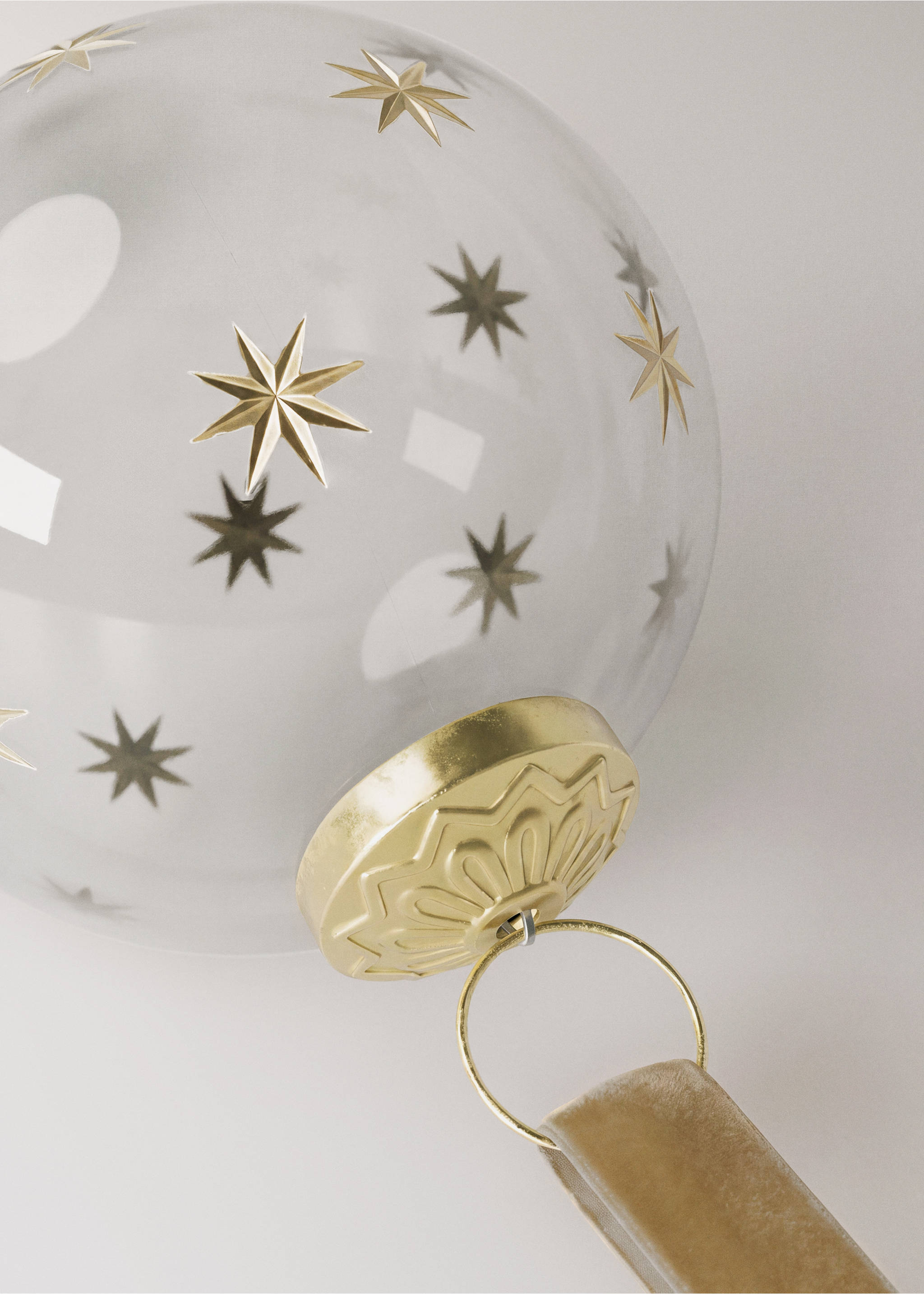 Weihnachtsbaumkugeln - Detail des Artikels 1, Gold. Ref: 37016729-00.