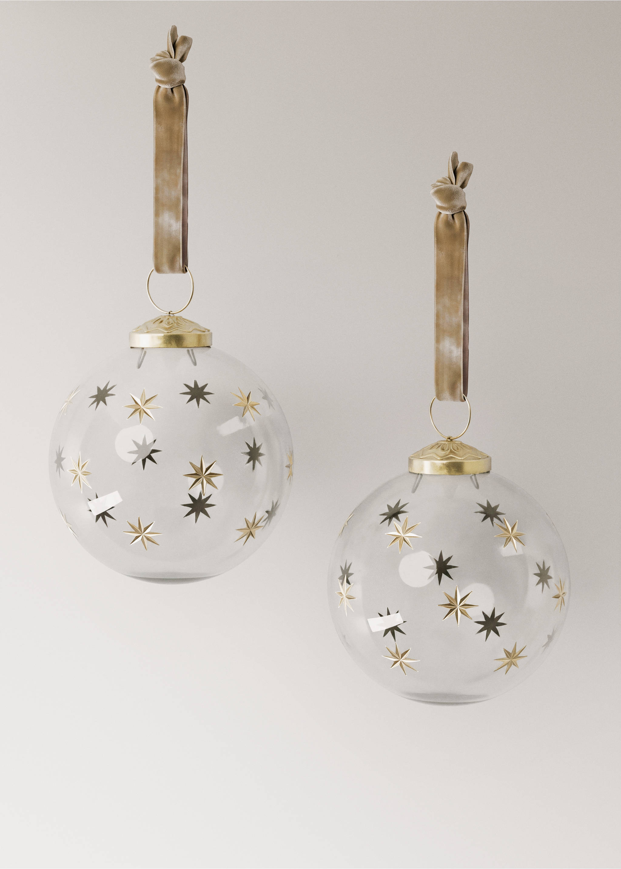 Weihnachtsbaumkugeln - Artikel ohne Model, Gold. Ref: 37016729-00.