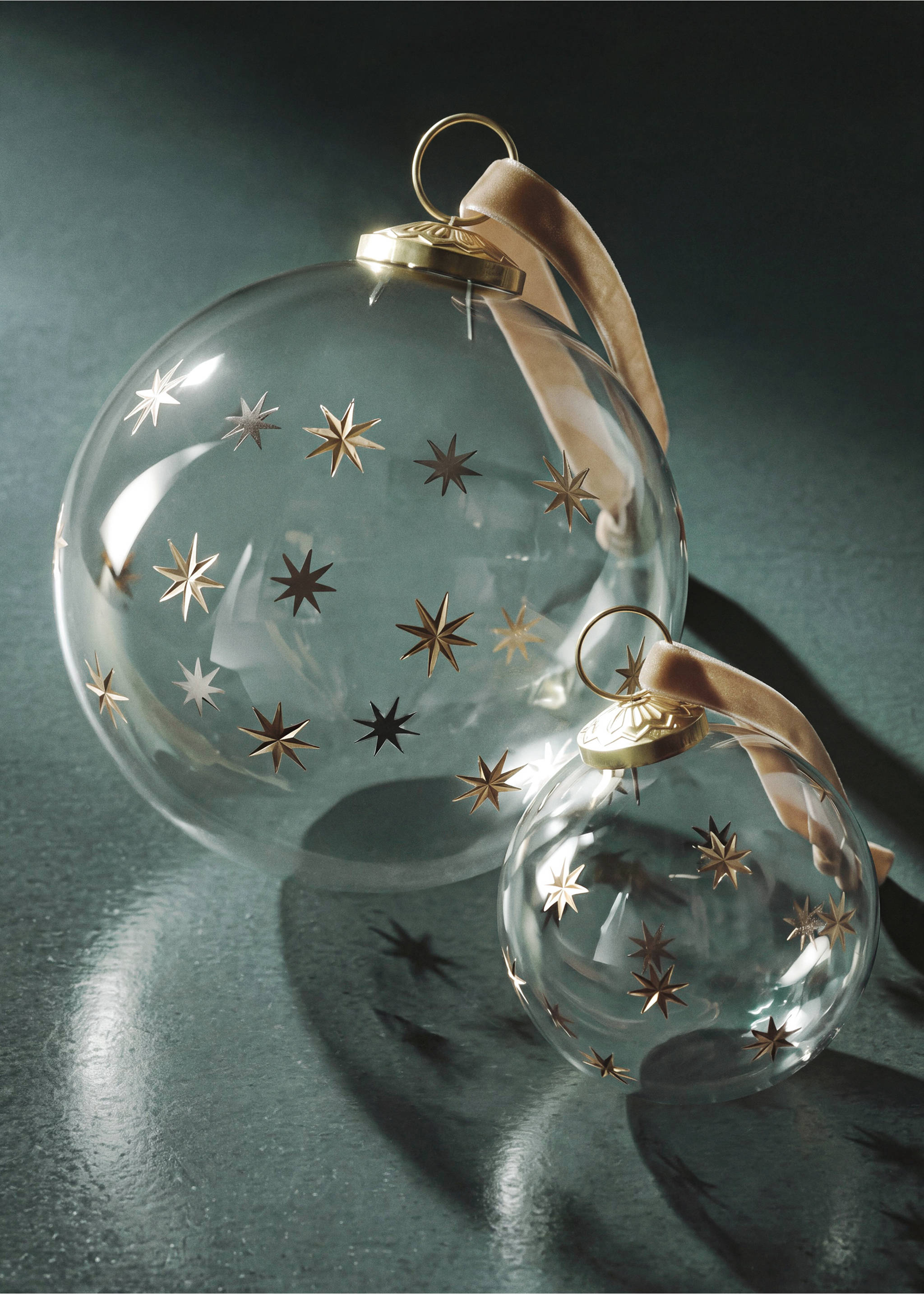 Weihnachtsbaumschmuck große große Kugel - Allgemeine Ansicht, Gold. Ref: 37016730-00.