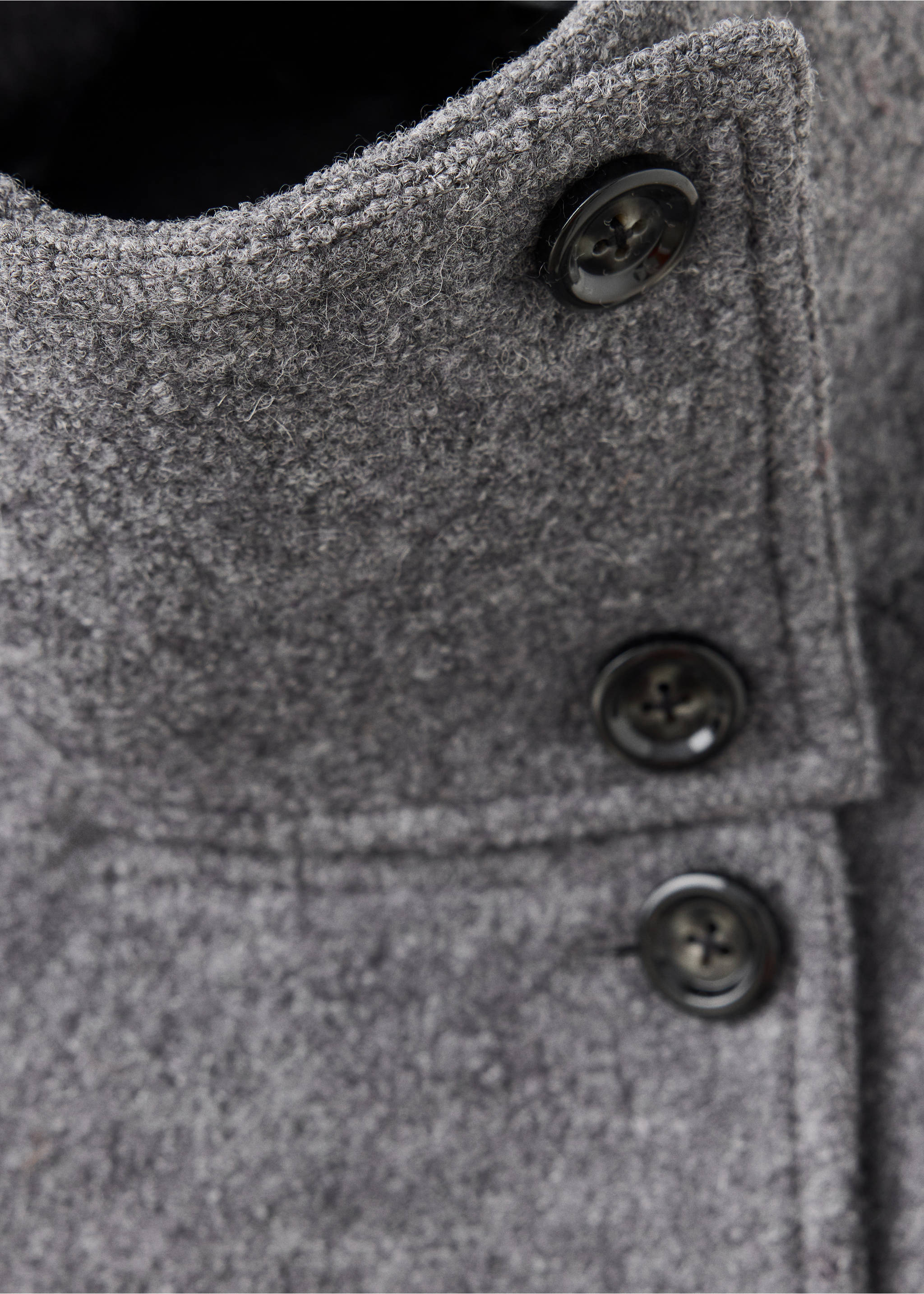 Manteau shoper - Détail de l'article 8, Gris. Ref: 37016747-00.