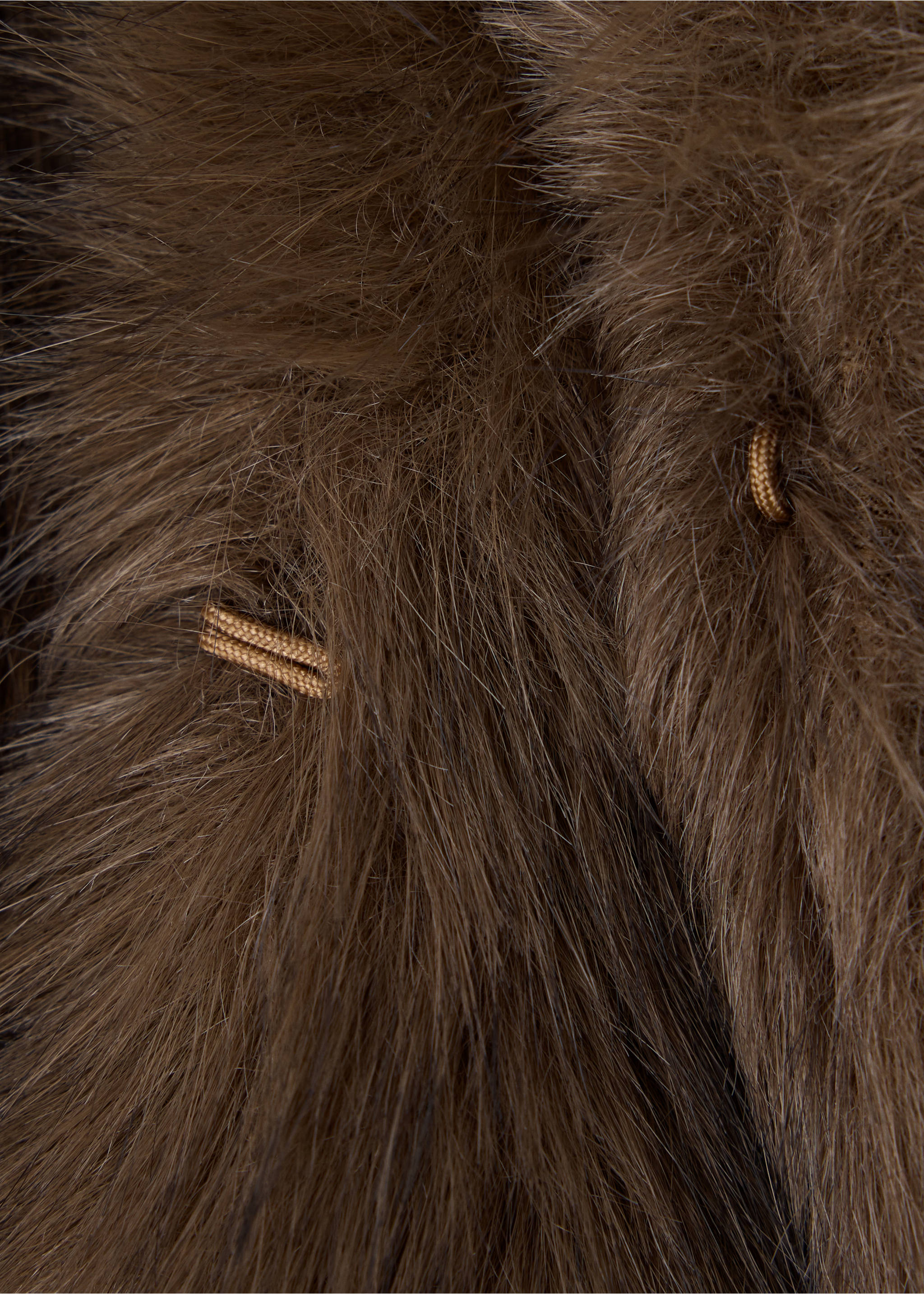 Coat volga - Details of the article 8, Brown. Ref: 37016748-00.