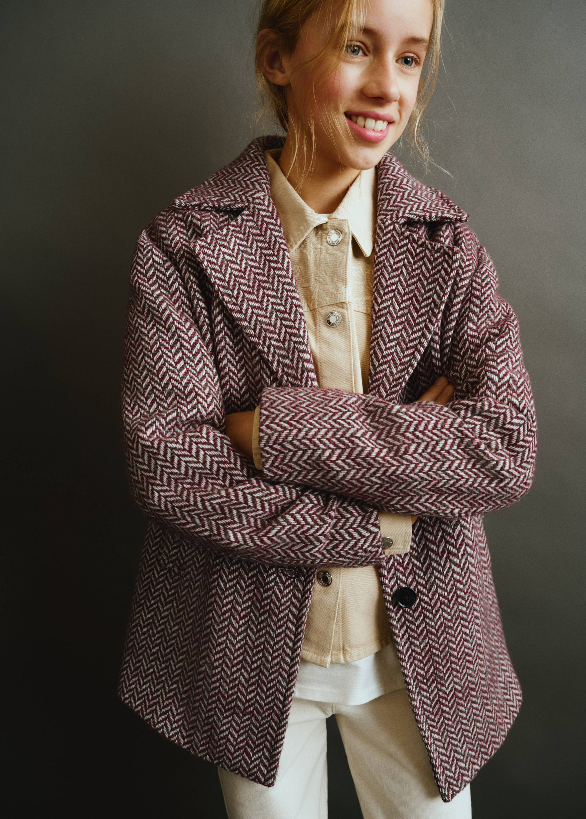 Tweed coat - Medium plane