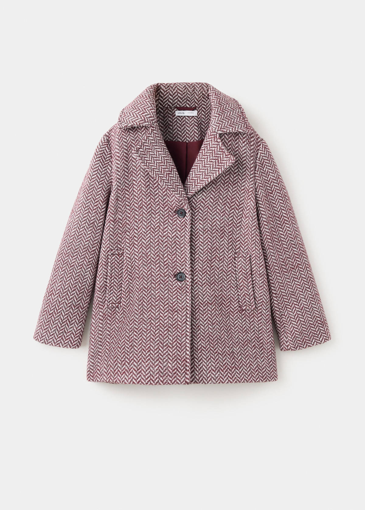 Tweed coat — Pink