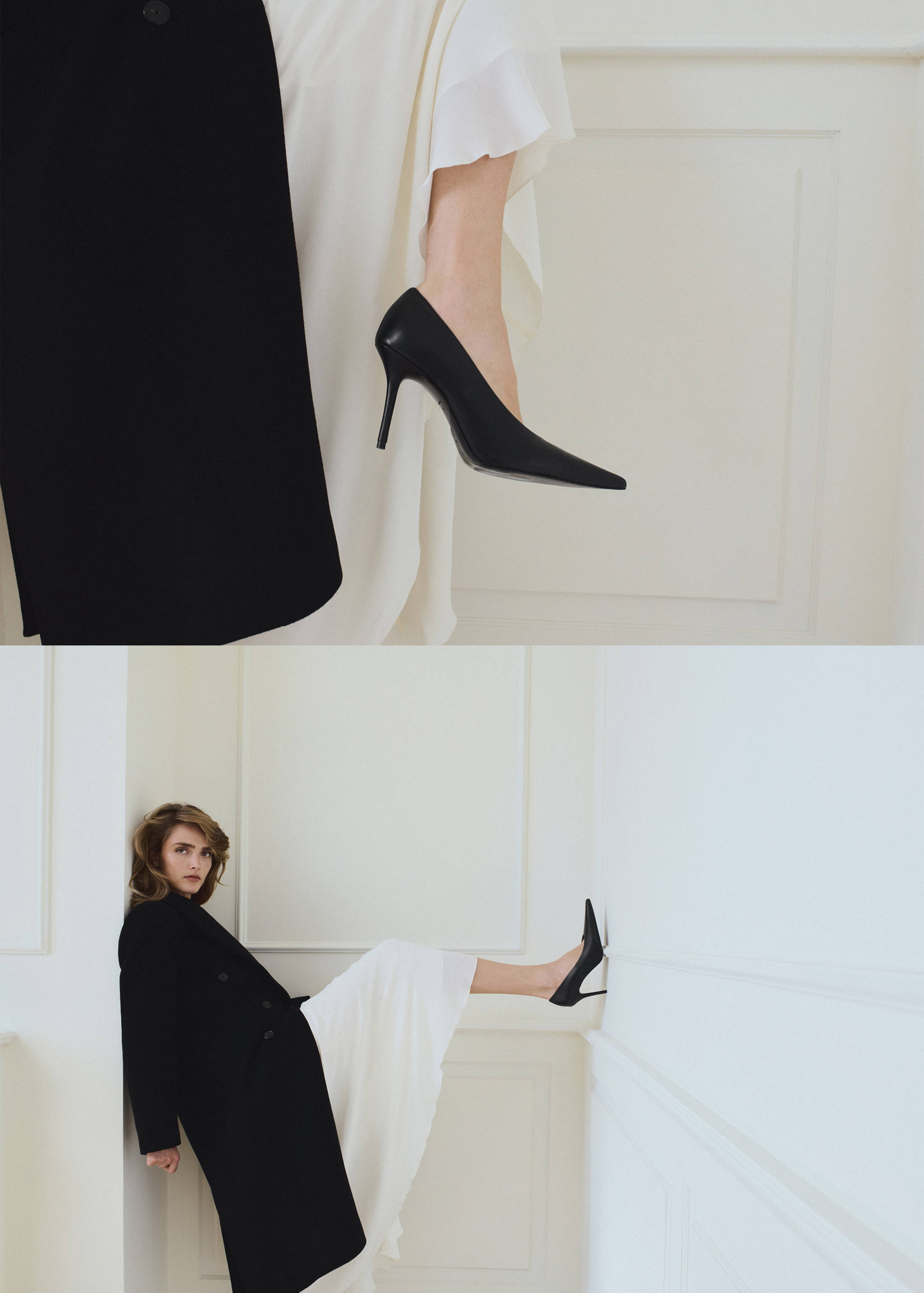 Double-breasted virgin wool coat - Détail de l'article 3