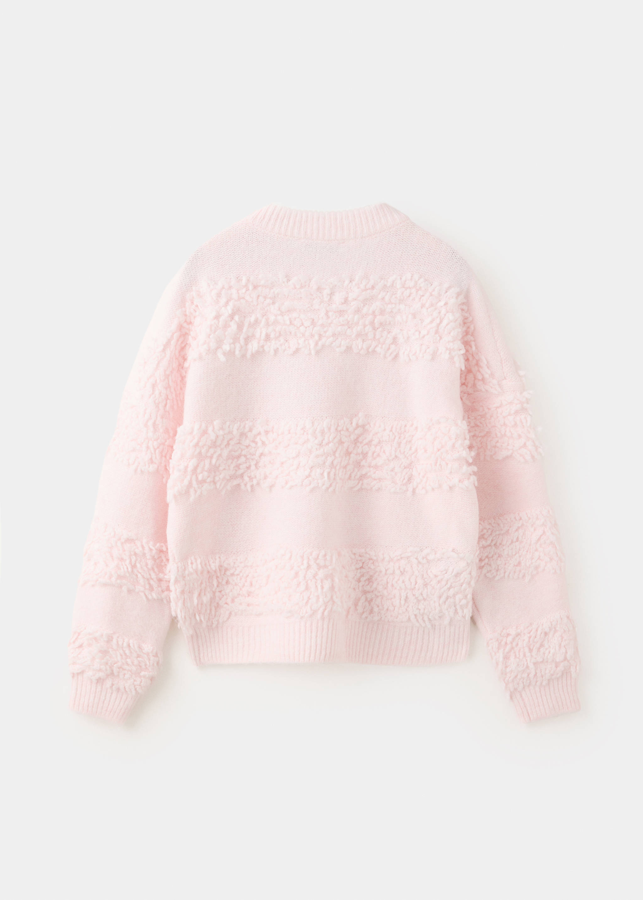 Fringe-detail knit sweater - Reverse of the article
