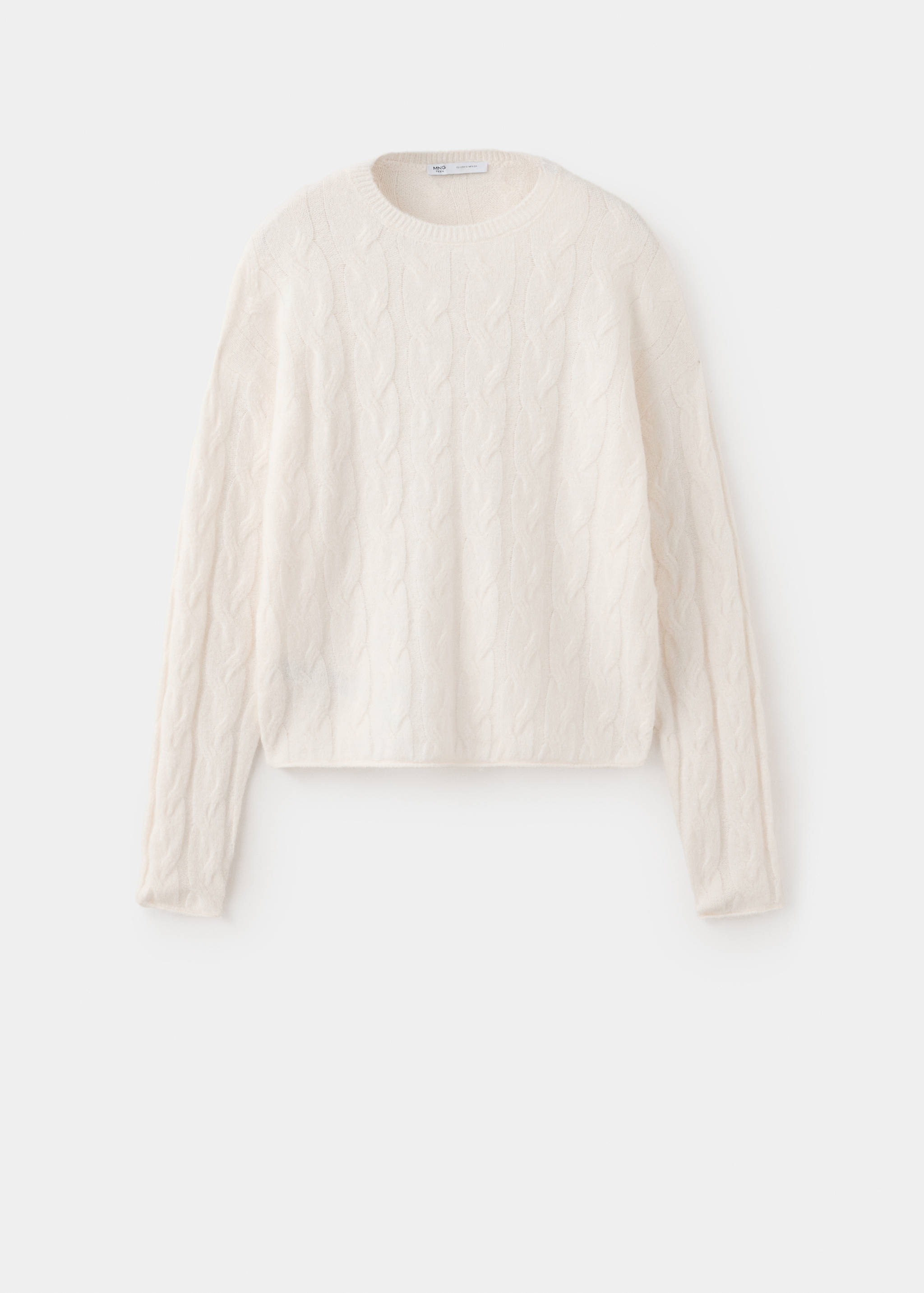 Pull-over maille tressée - Article sans modèle