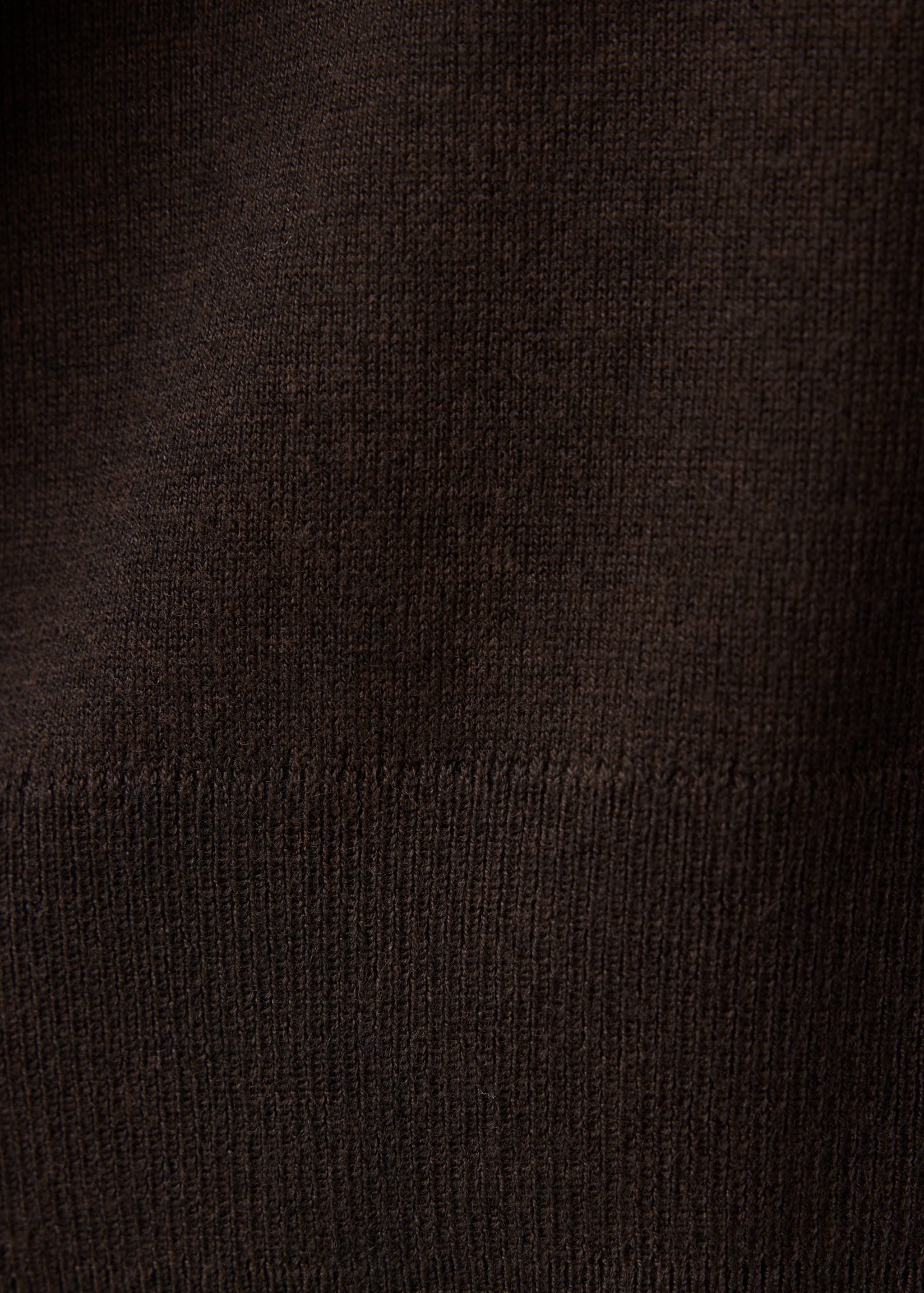 Round-neck knitted sweater - Details of the article 0