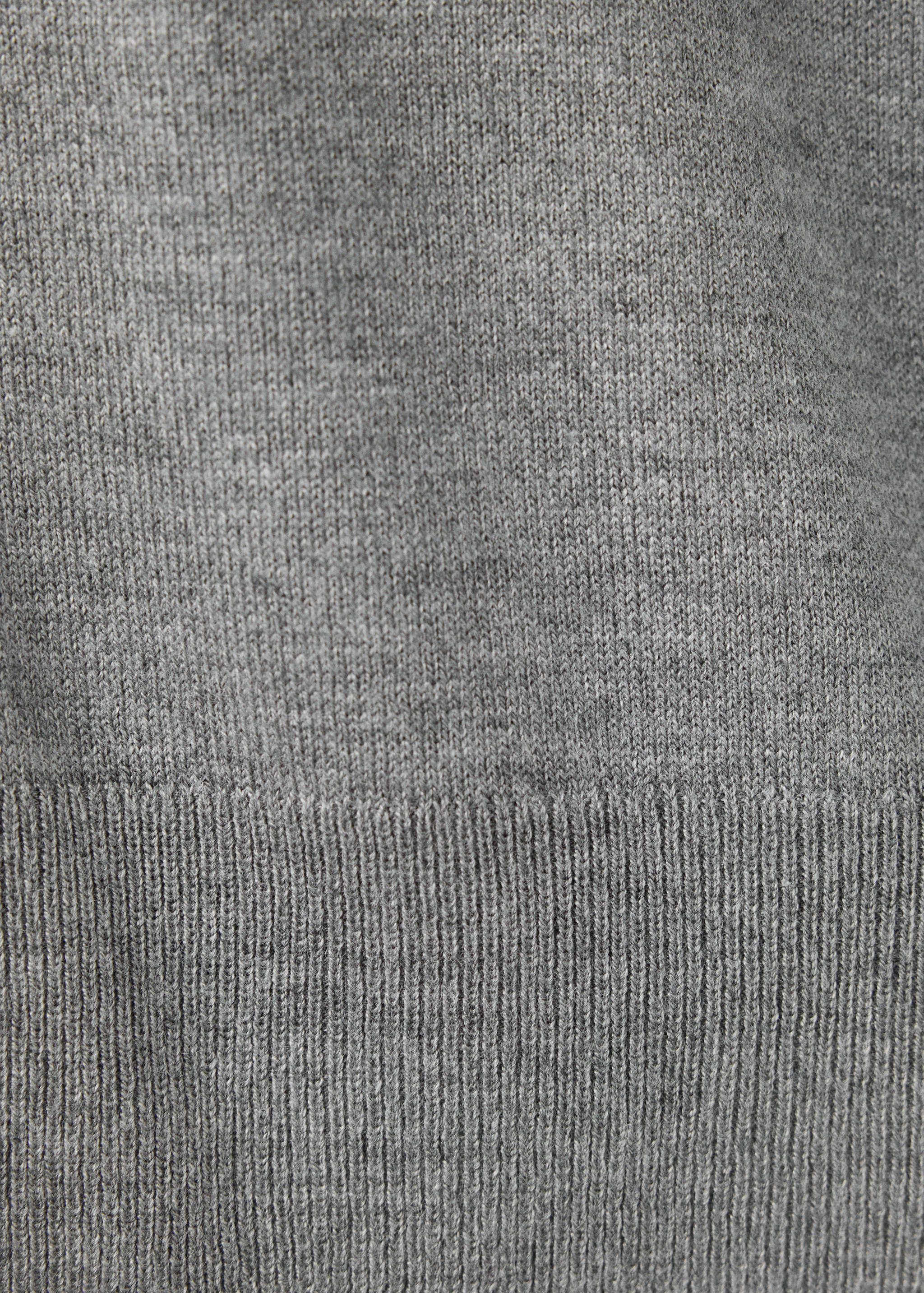 Round-neck knitted sweater - Details of the article 0