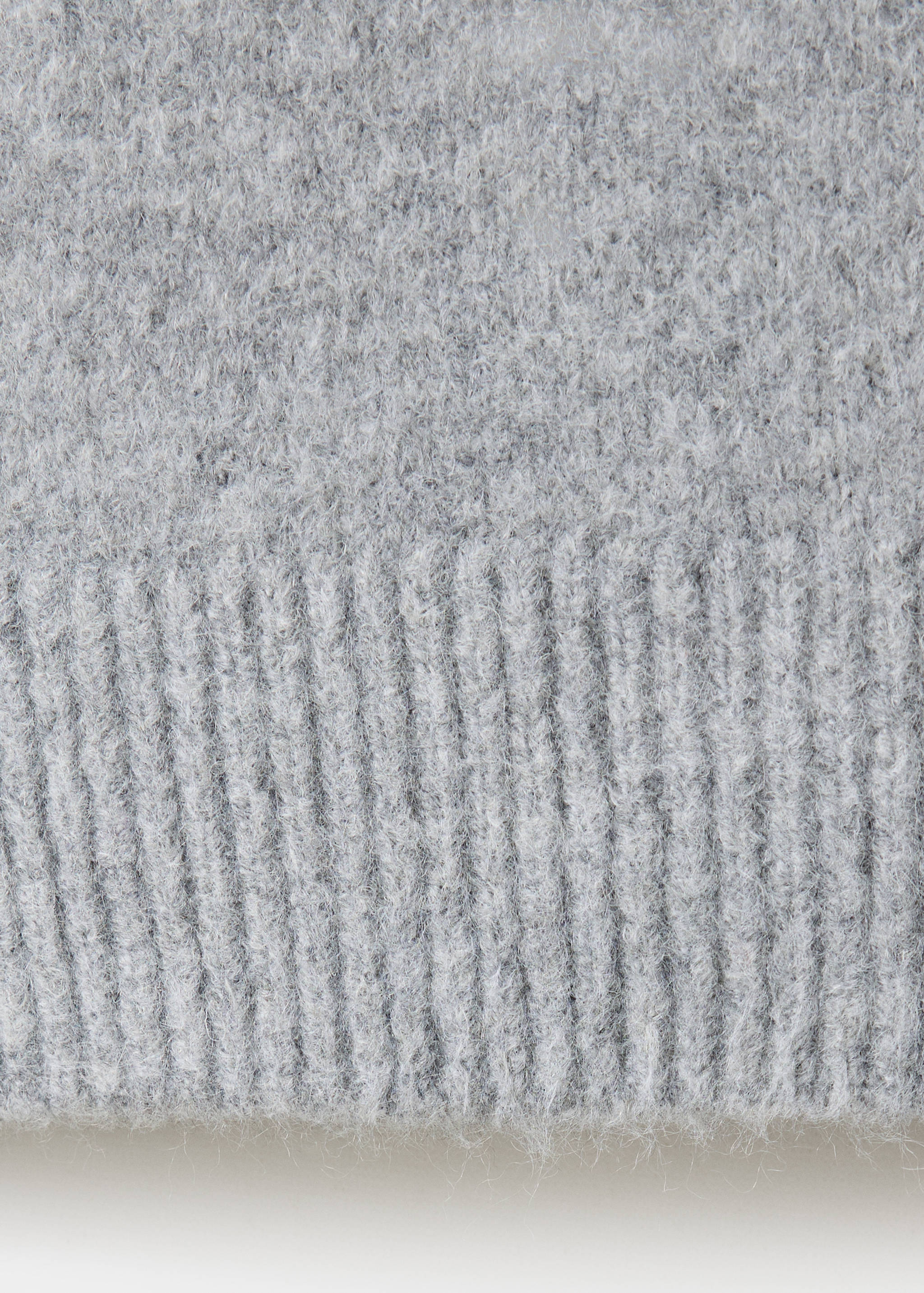 Knitted polo-neck sweater - Details of the article 0