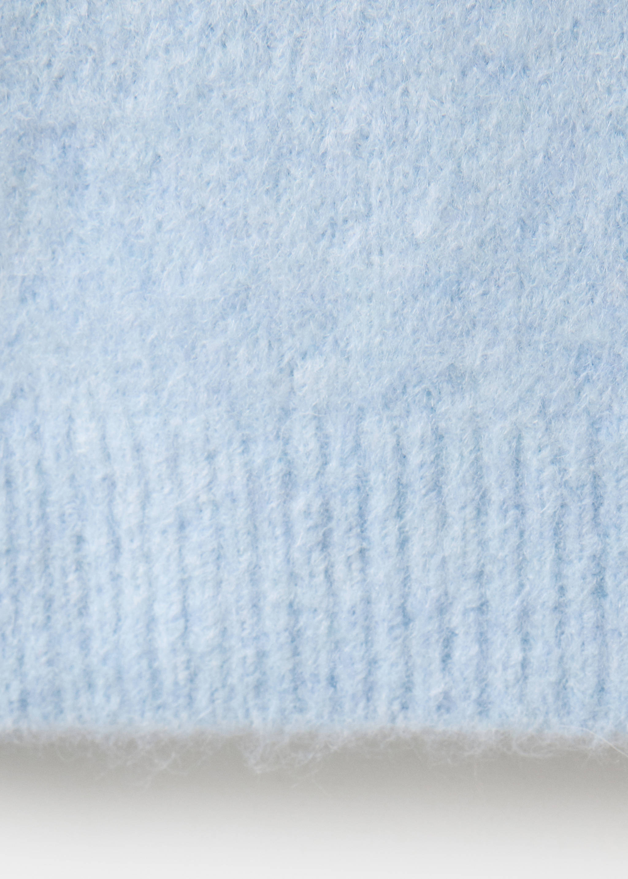 Round-neck knitted sweater - Details of the article 0